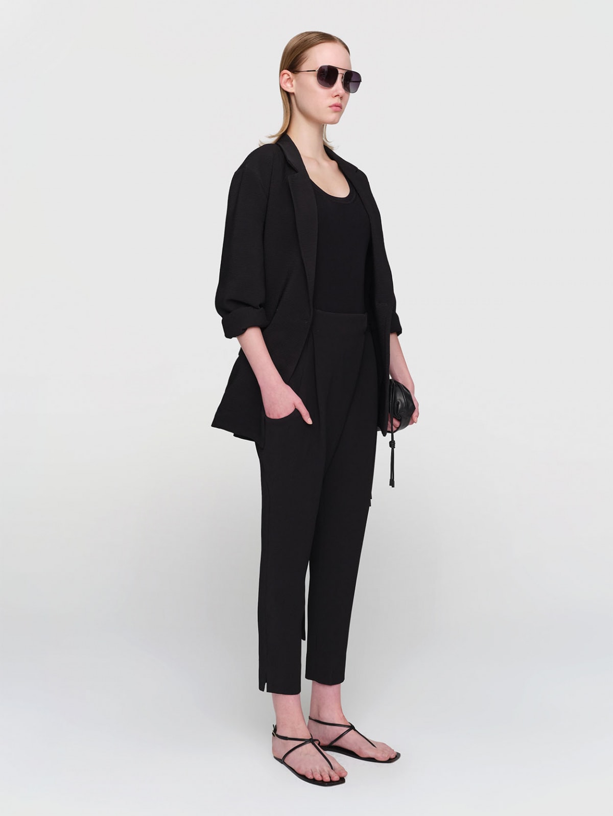 Summer Suiting   Ellen  Crop Pants  1