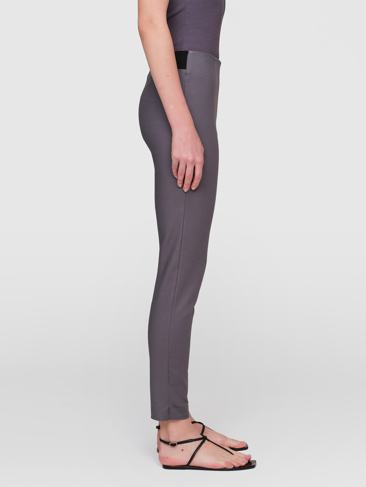 MICHELA Bonded Cotton Pants