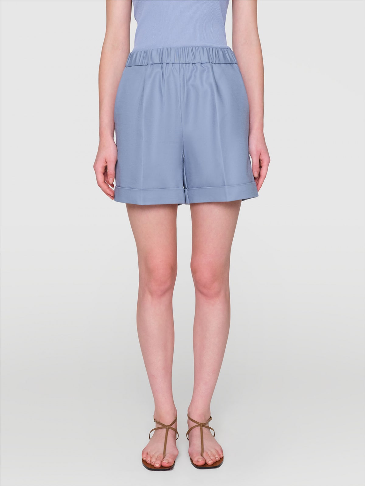 CHUCK Bonded Cotton Shorts