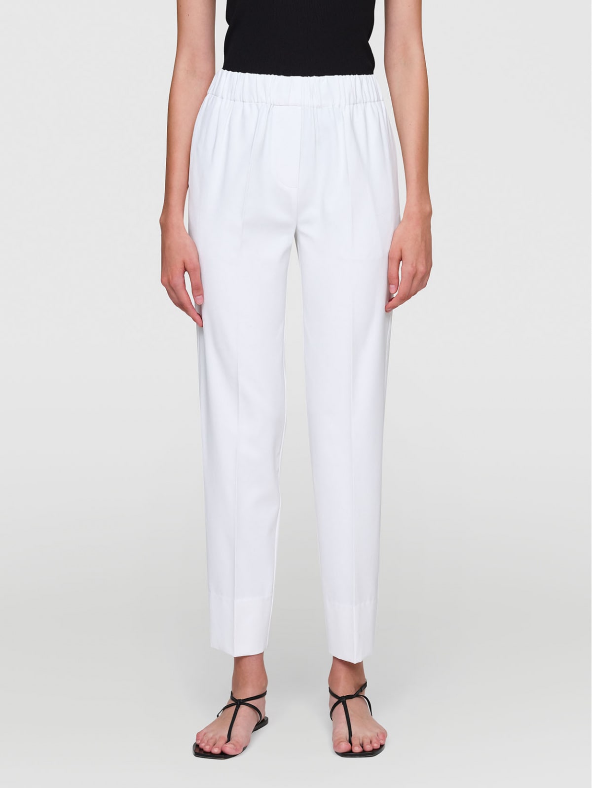 IN GOOD COMPANY - MARVIN Summer Suiting Pants White XS