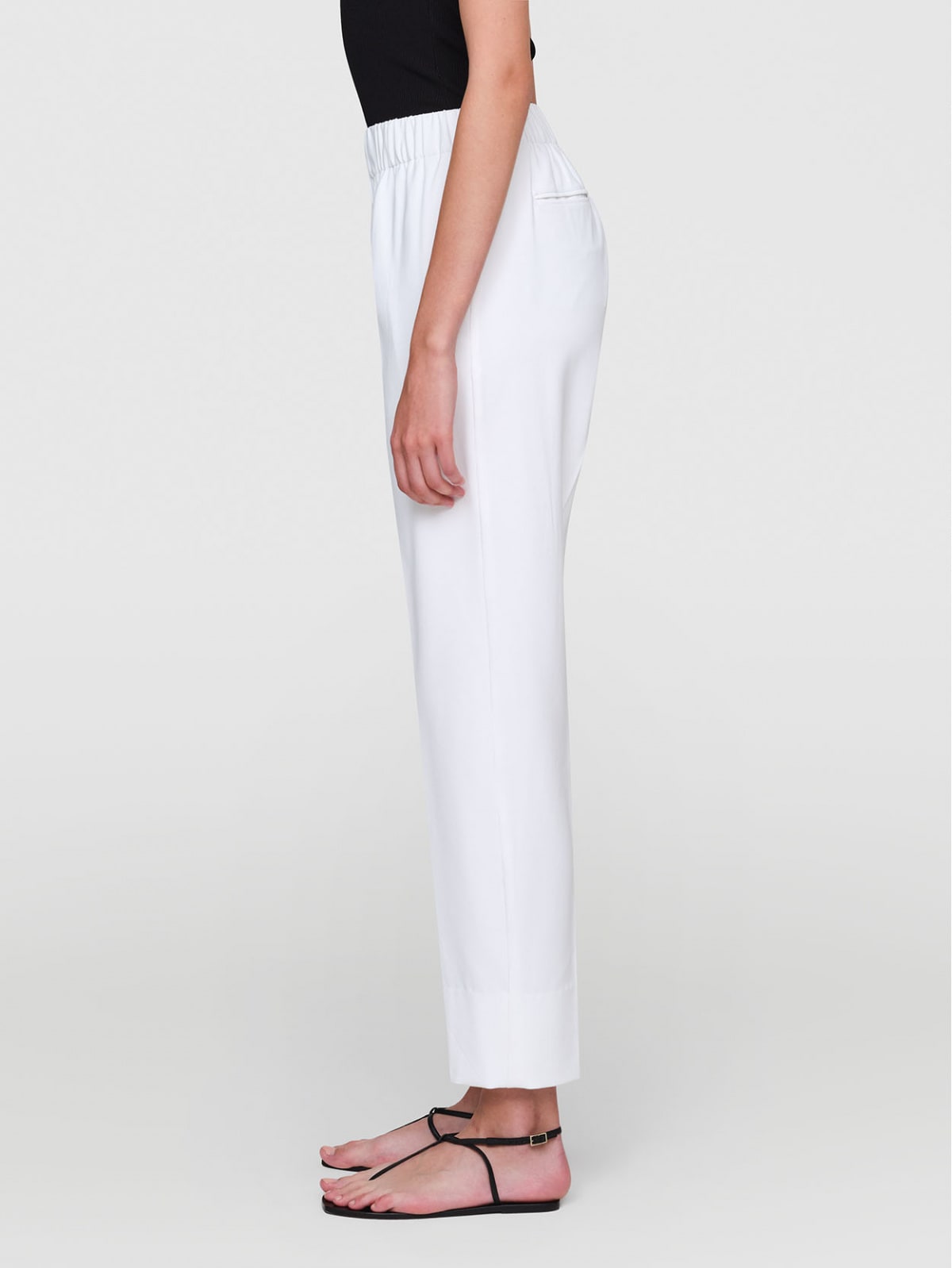 IN GOOD COMPANY - MARVIN Summer Suiting Pants White XS