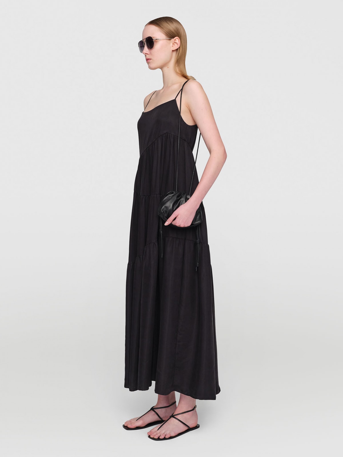 RIVERA Cupro Dress