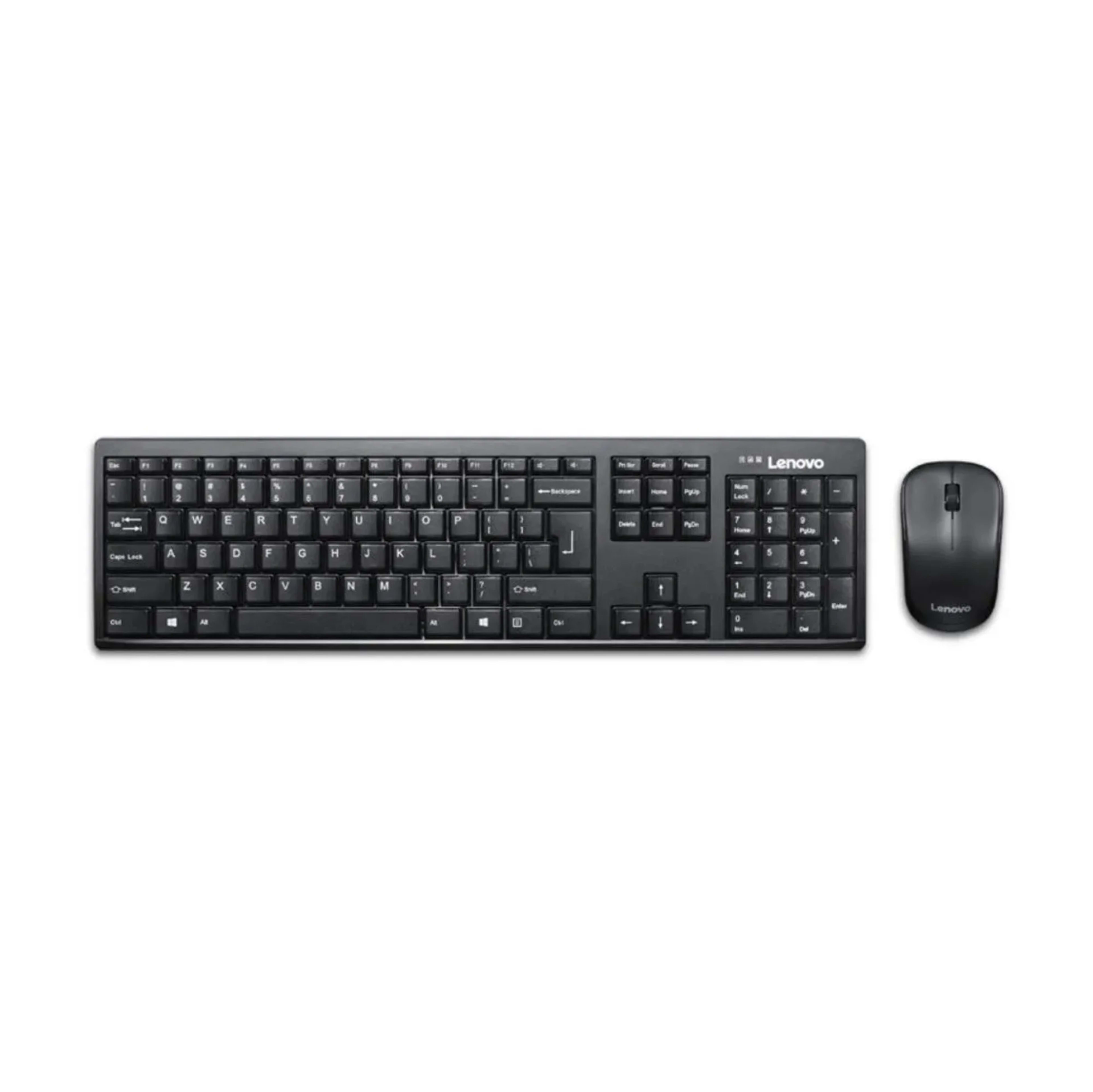 Lenovo 100 Wireless Keyboard & Mouse Combo (US English)
