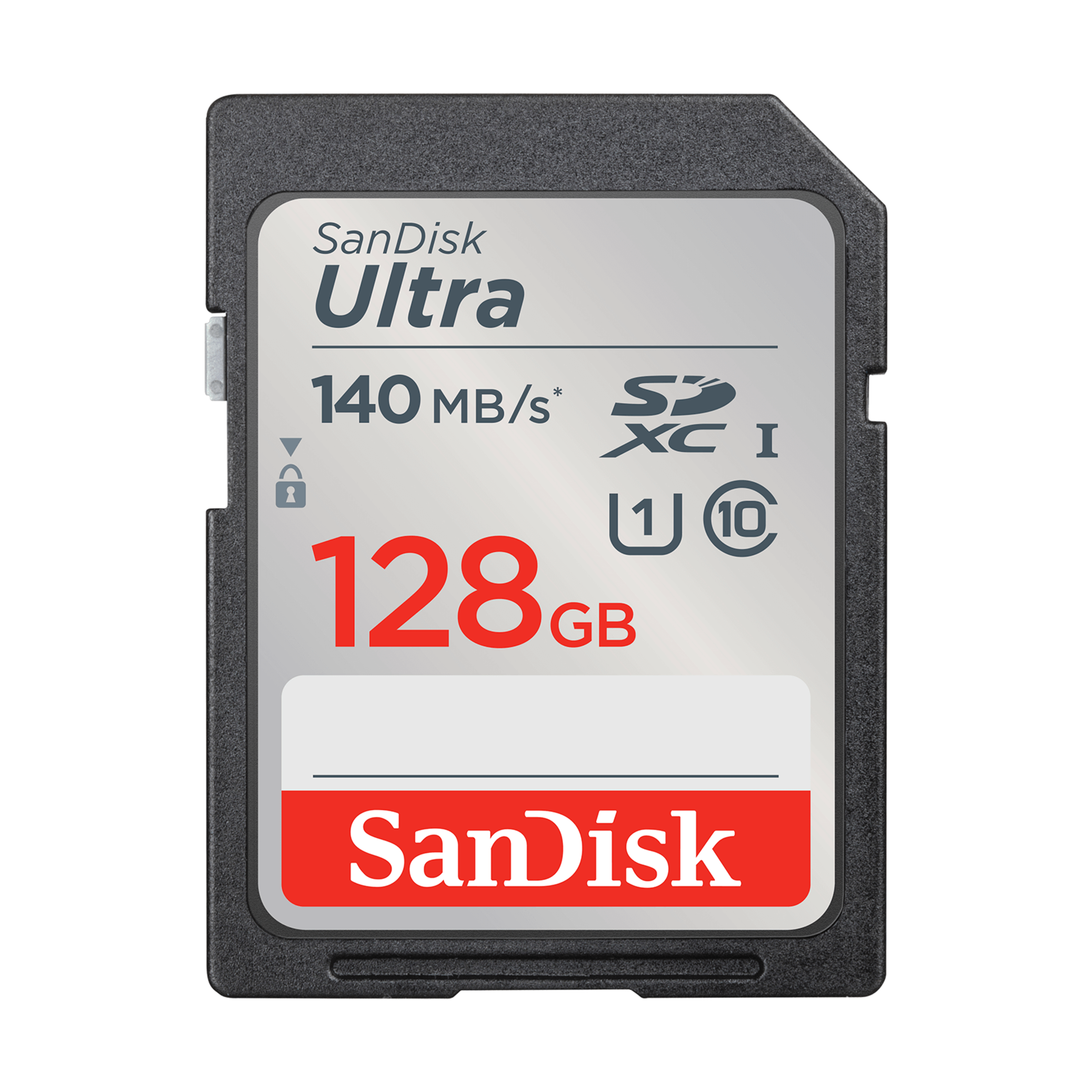 SanDisk Ultra 128GB SDXC UHS-I Card | Up to 140MB/s | Class 10 U1 | Full HD