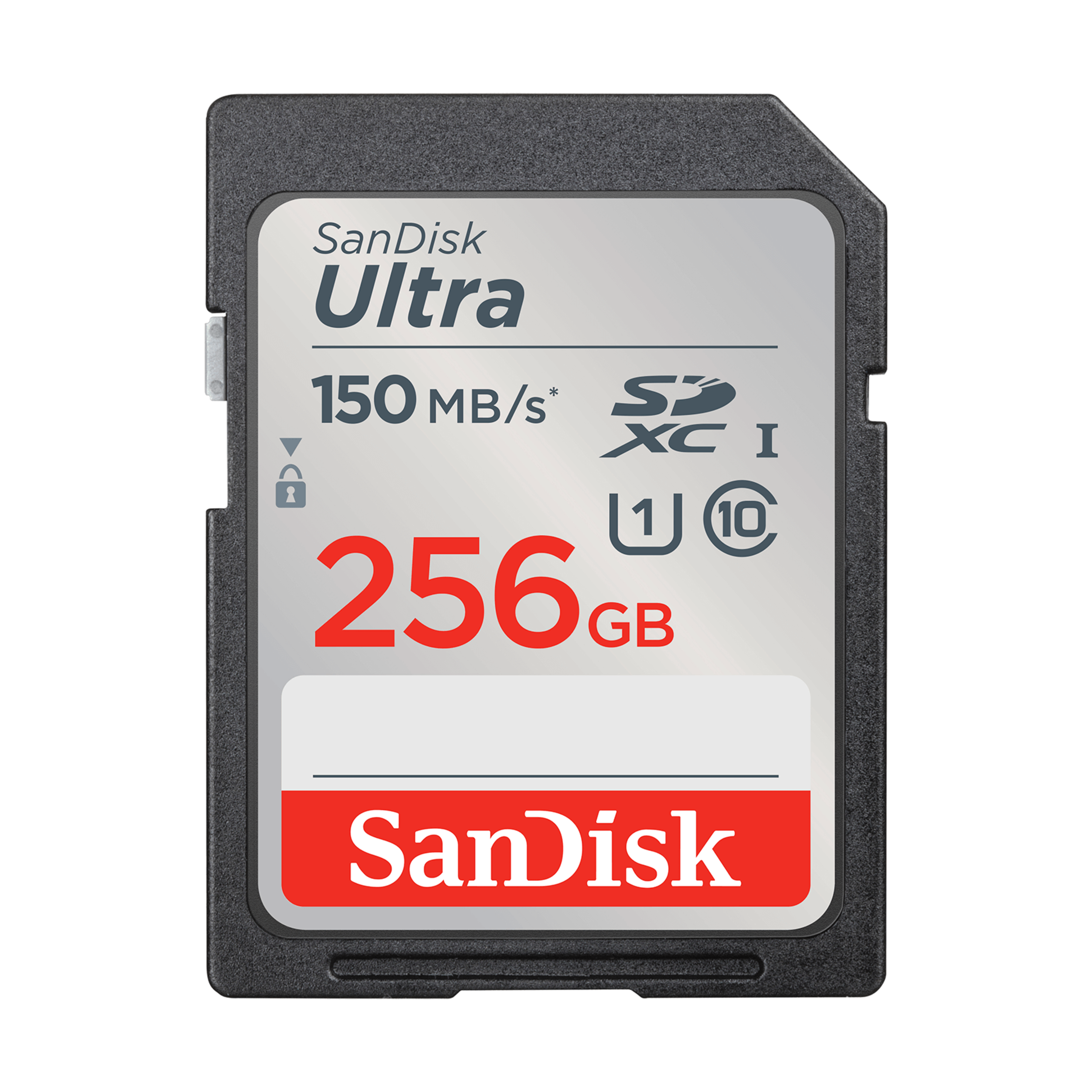SanDisk Ultra 256GB SDXC UHS-I Card | Up to 150MB/s | Class 10 U1 | Full HD