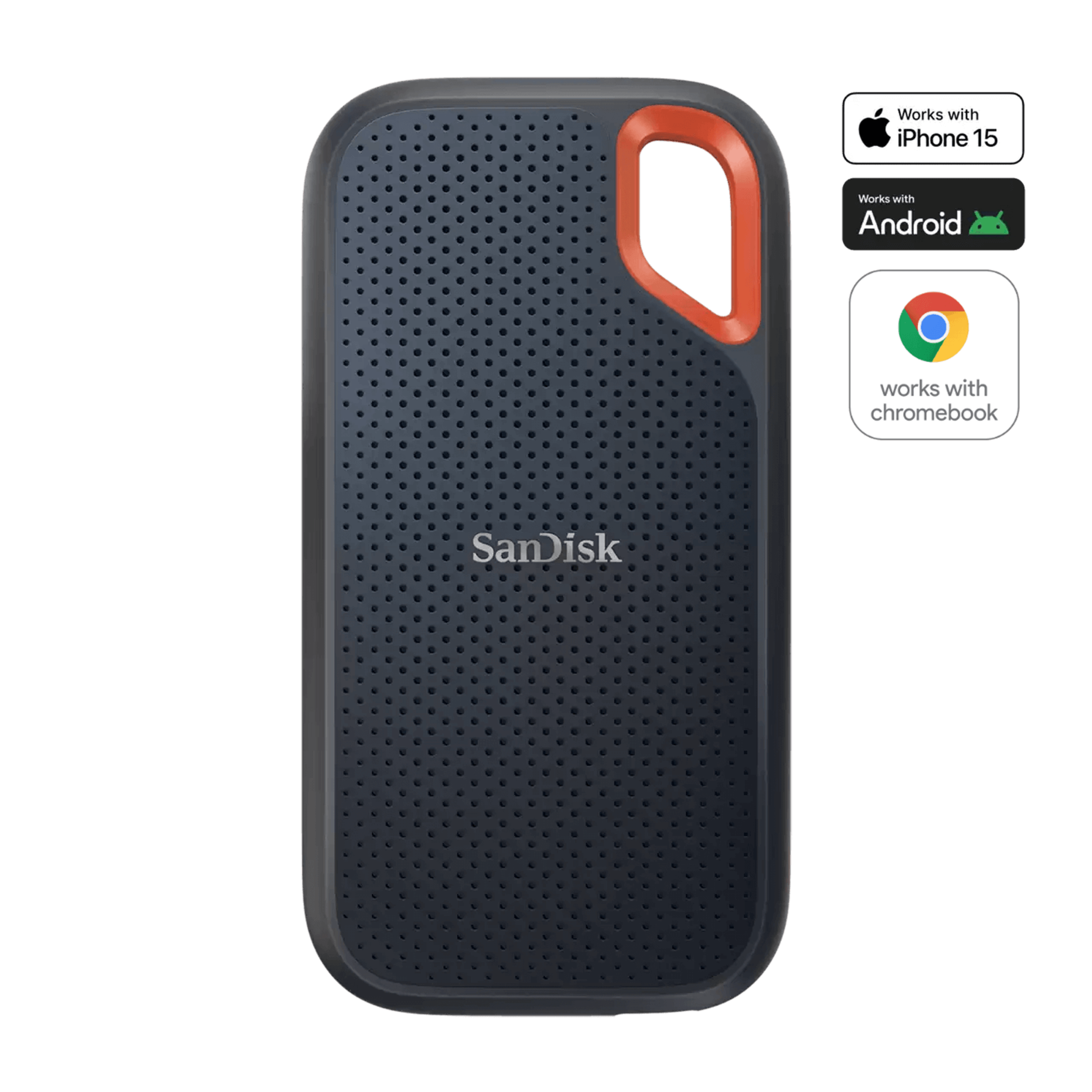 SanDisk Extreme Portable SSD 4TB | USB 3.2 Gen 2 | 1050MB/s | IP65 | Rugged