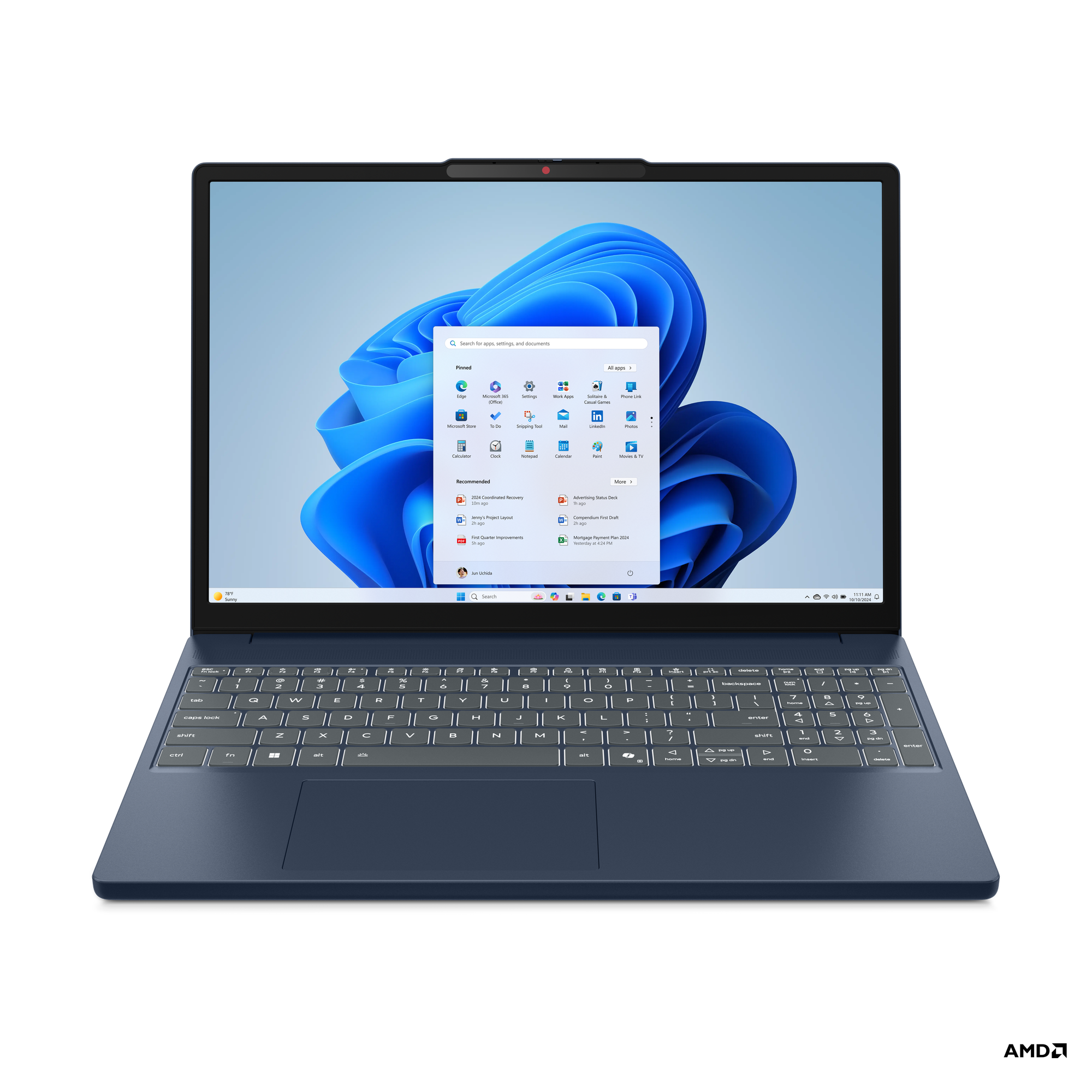 Lenovo IdeaPad Slim 3 15ARP10 — AMD Ryzen 5 7535HS | 16GB | 512GB SSD | 15.3" WUXGA IPS | DOS
