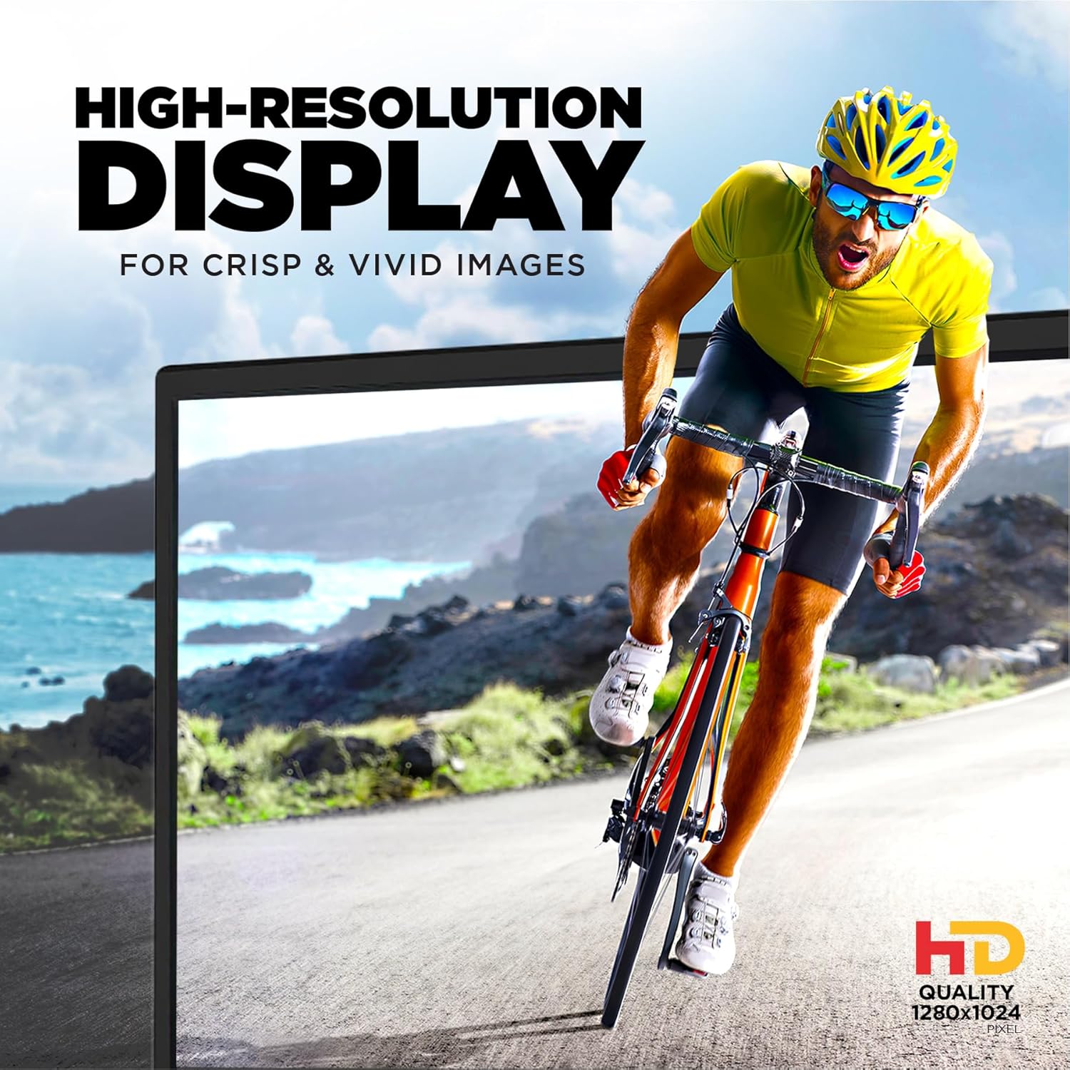 Intex IT-1902 19" HD LED Monitor | 1440x900 | 60Hz | HDMI | VGA | Anti-Glare feature 4