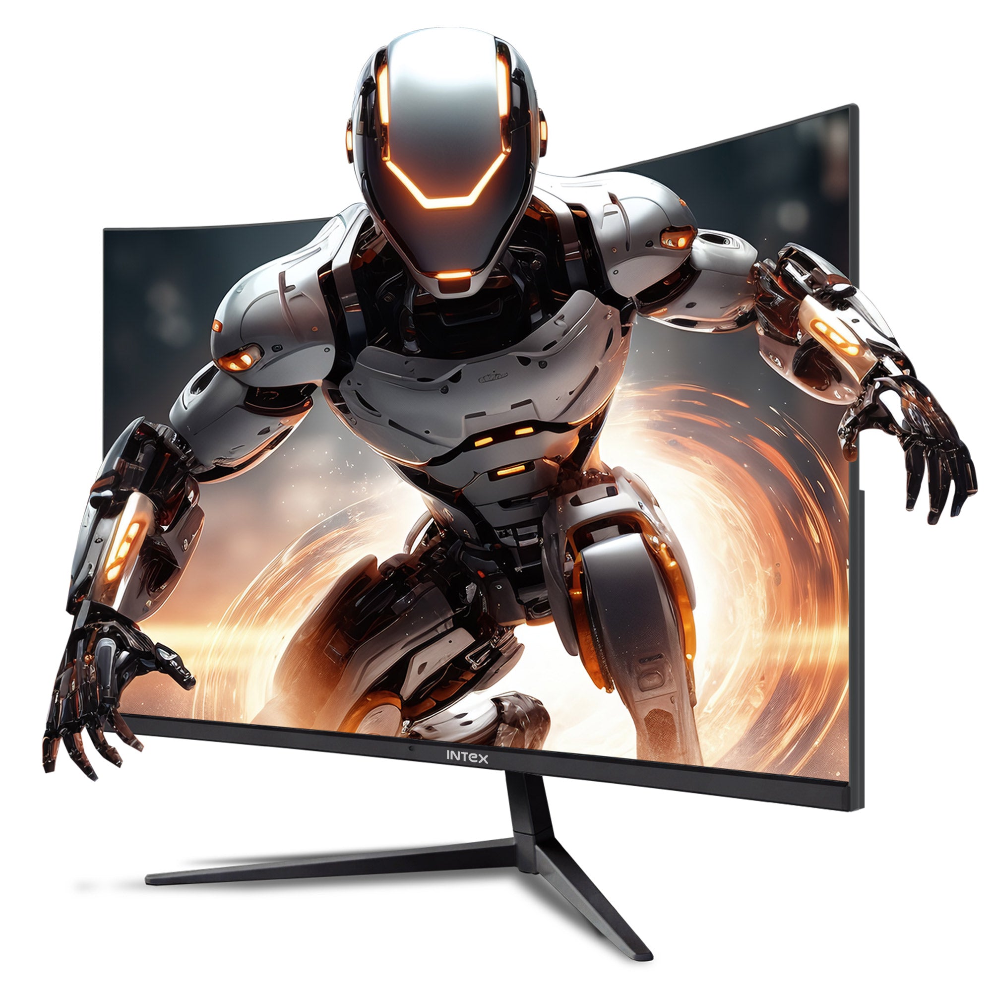 Intex IT-3230C 32" Full HD Curved Monitor | 1800R | 100Hz | Speakers | HDMI