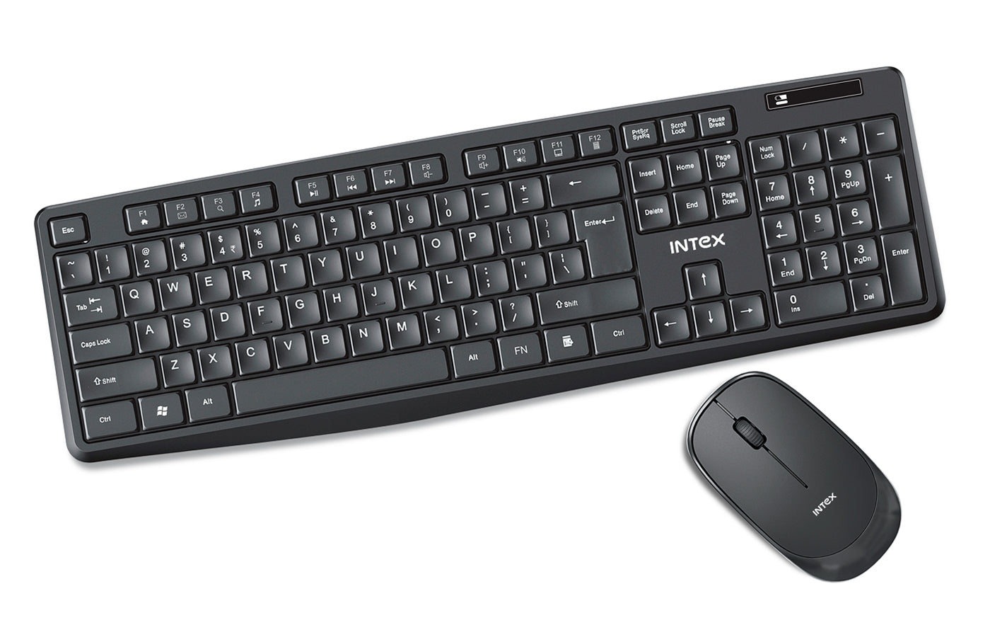 Intex Power New Wireless Keyboard & Mouse Combo | 2.4GHz | Silent Mouse | Spill Resistant