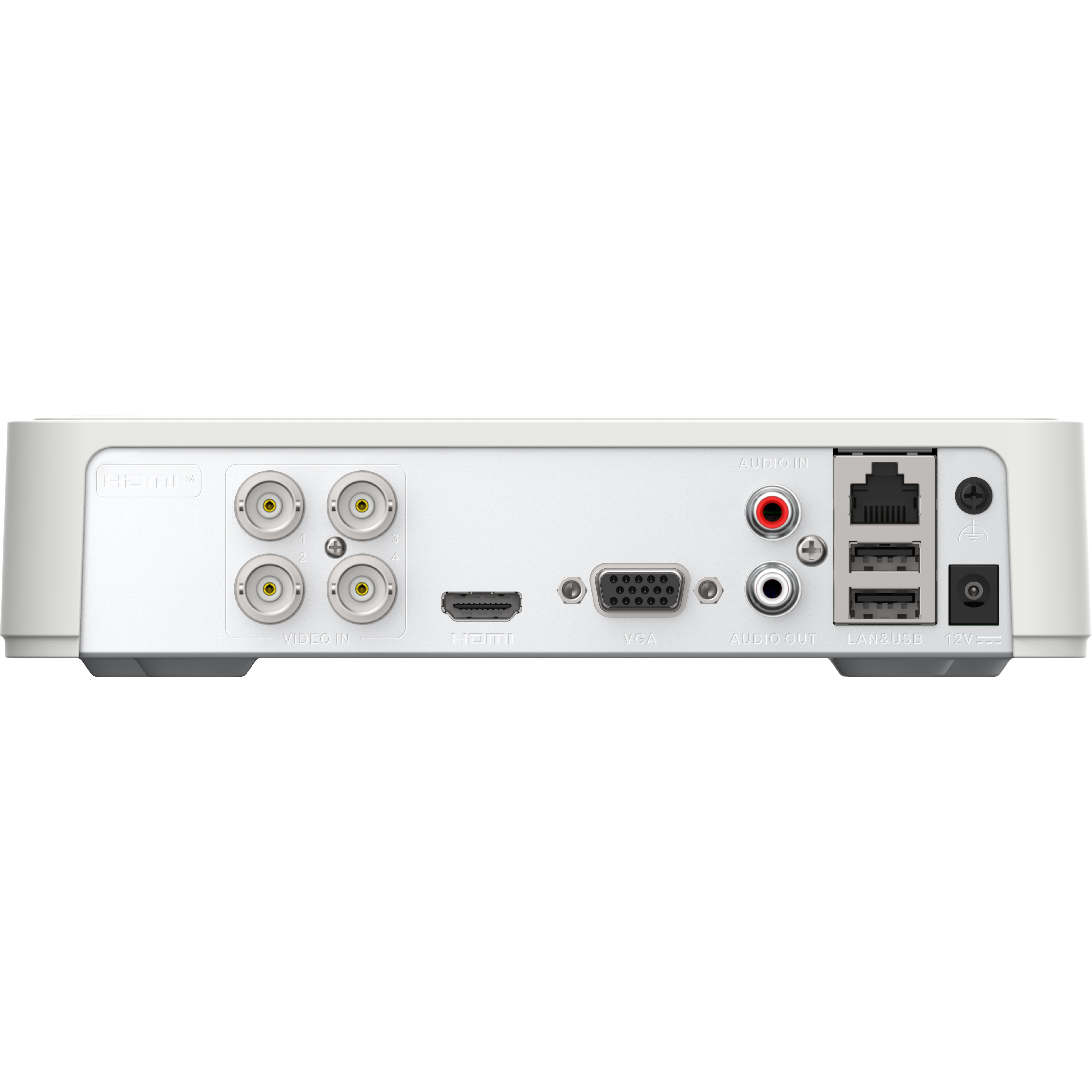 Hikvision DS-7104HGHI-M1/T 4-Channel Turbo HD DVR | 4-ch Turbo HD | TVI/AHD/CVI/CVBS/IP | 1 SATA | Up to 4TB per HDD feature 4
