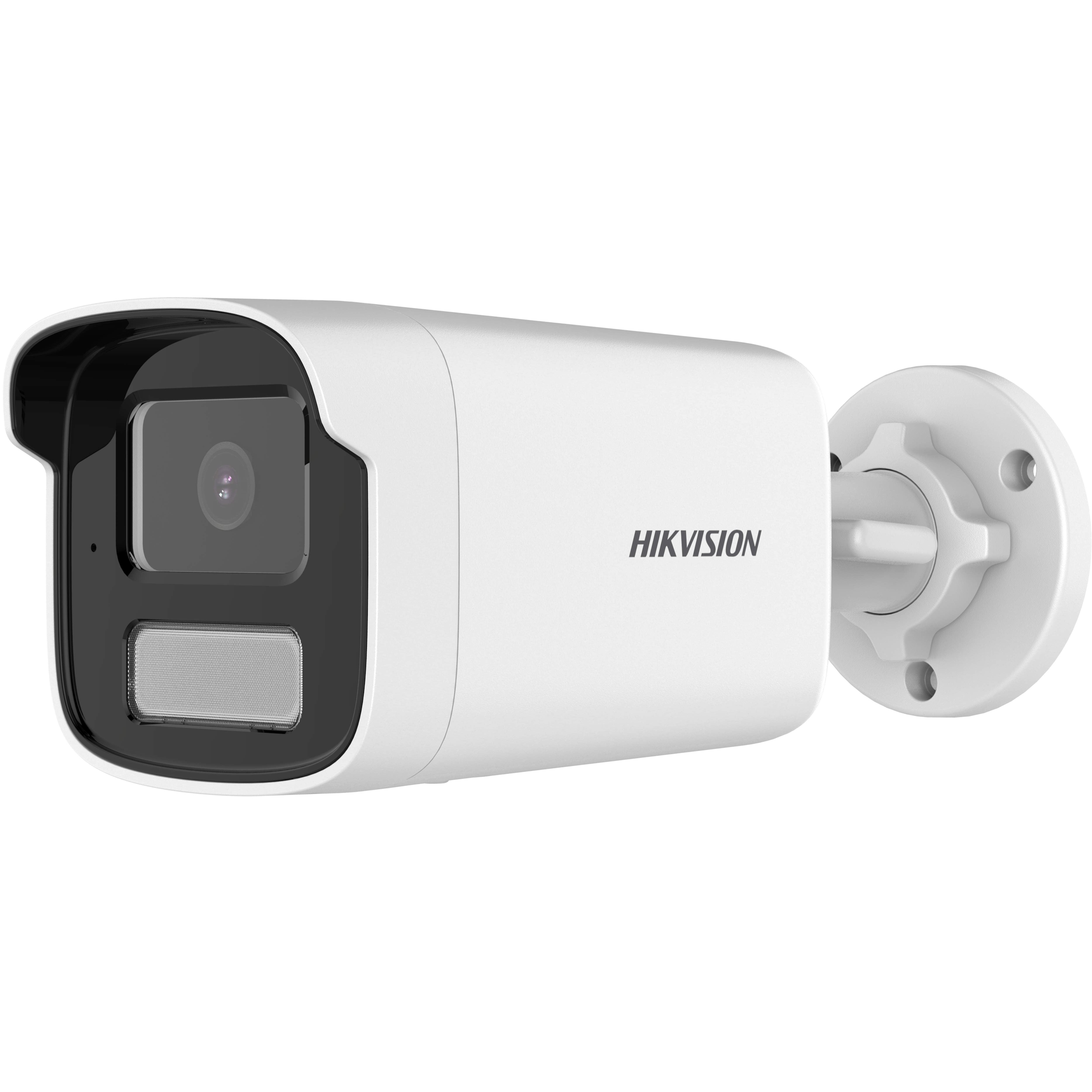 Hikvision DS-2CD1T23G2-LIU 2MP Audio + White Light Large Bullet Camera | 4/6mm | 50m Night Vision | Built-in Mic | PoE | IP67