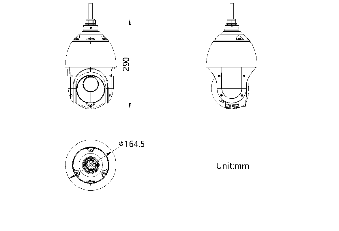 Hikvision DS-2DE4425IW-DE 4MP 25X PTZ Network Camera | 4.8/120mm | PoE | IP66 feature 1
