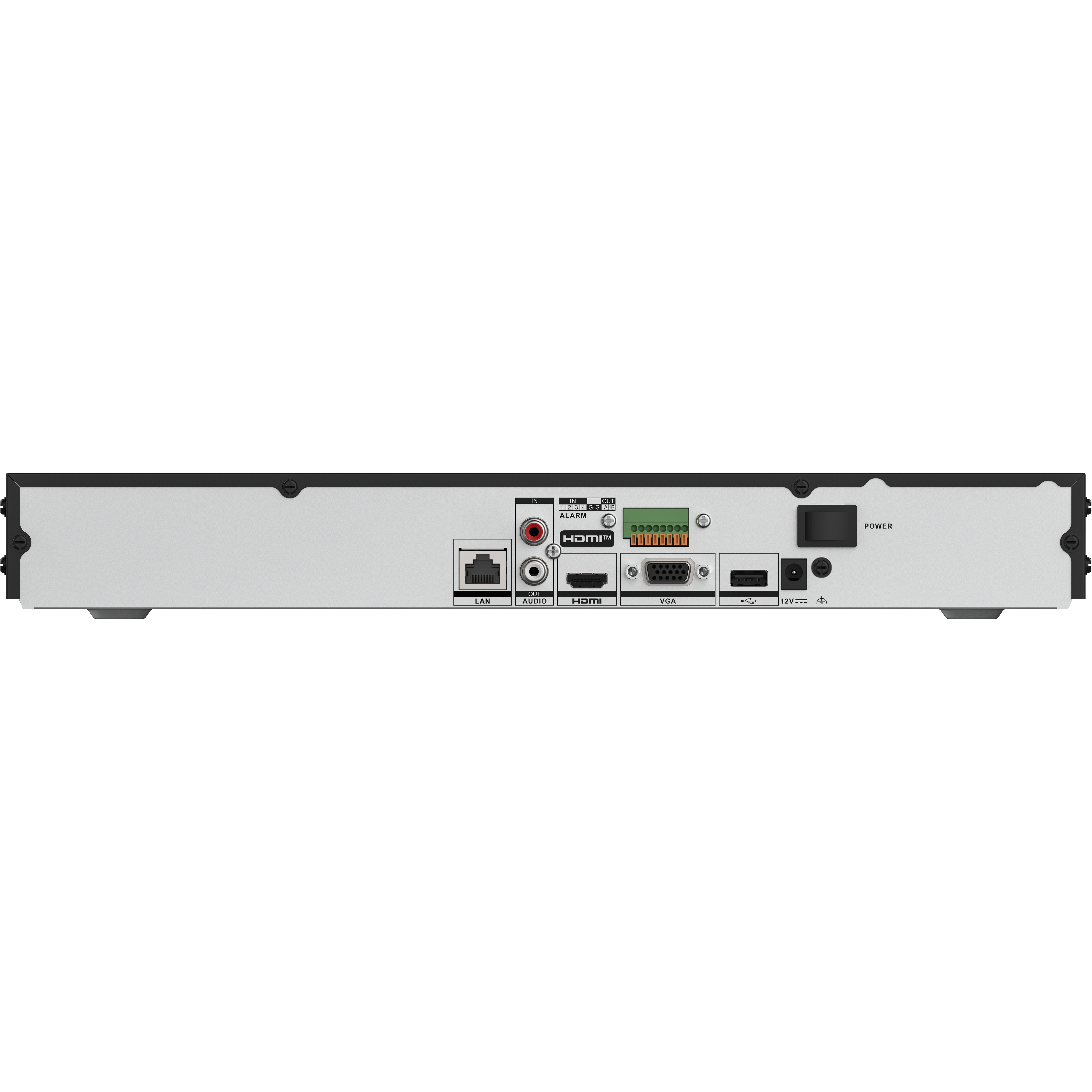 Hikvision DS-7616NXI-K2/VPro 16-Channel K VPro AcuSeek NVR | 16-ch IP | 160 Mbps Incoming | 2 SATA | Up to 16TB per HDD | 4K HDMI | AcuSense AI feature 4