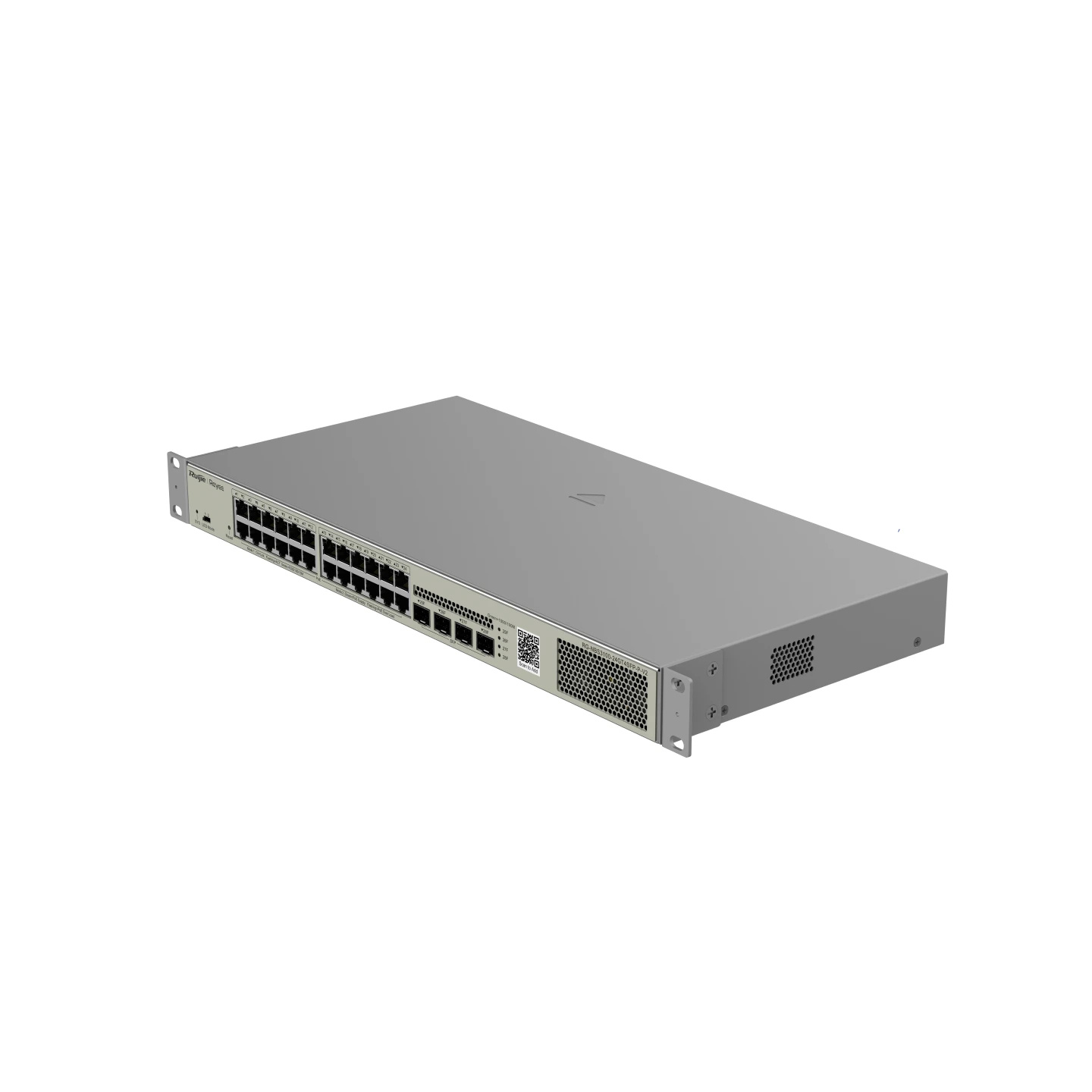 Ruijie Reyee RG-NBS3100-24GT4SFP-P-V2 28-Port Gigabit Layer 2 Cloud Managed PoE Switch | 370W PoE | 4 SFP Uplink | 19" Rack-mount feature 2