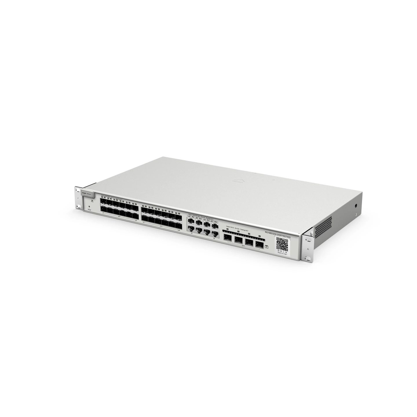Ruijie Reyee RG-NBS3200-24SFP/8GT4XS 24-Port Gigabit SFP with 8 combo RJ45 ports Layer 2 Managed Switch | 4 x 10G | 24 SFP Uplink | Metal Case | 19" Rack-mount feature 2
