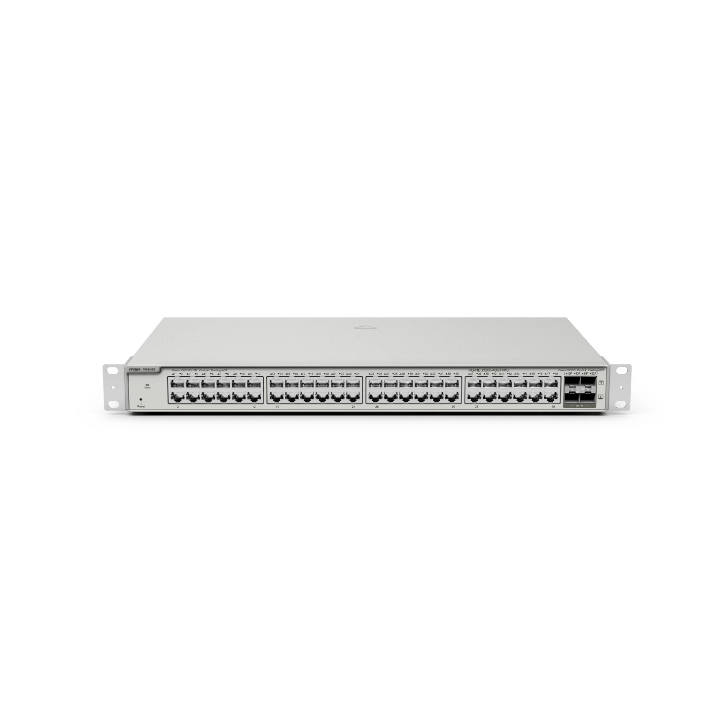 Ruijie Reyee RG-NBS3200-48GT4XS 48-Port Gigabit Layer 2 Managed Switch | 4 x 10G Uplinks | 4 x 10G SFP+ Uplink | Metal Case | 19" Rack-mount feature 1