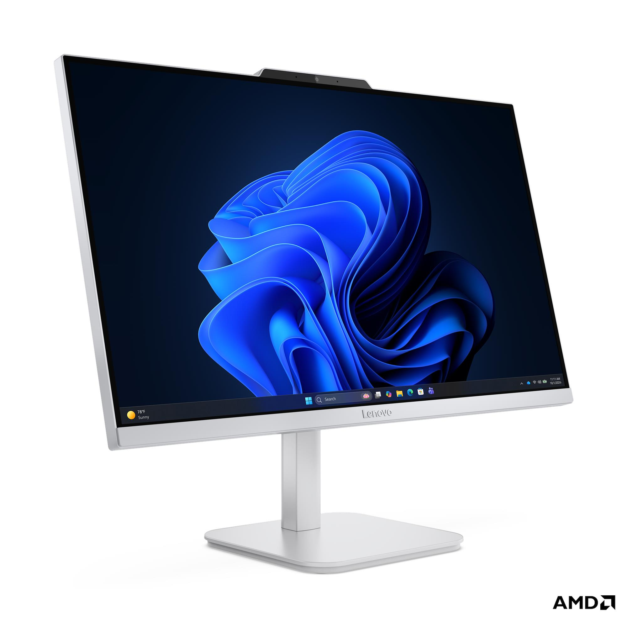 Lenovo A105 24 All-in-One | AMD Ryzen 5 40 | 8GB LPDDR5 | 512GB SSD | 23.8" FHD IPS | Wireless KB & Mouse | DOS