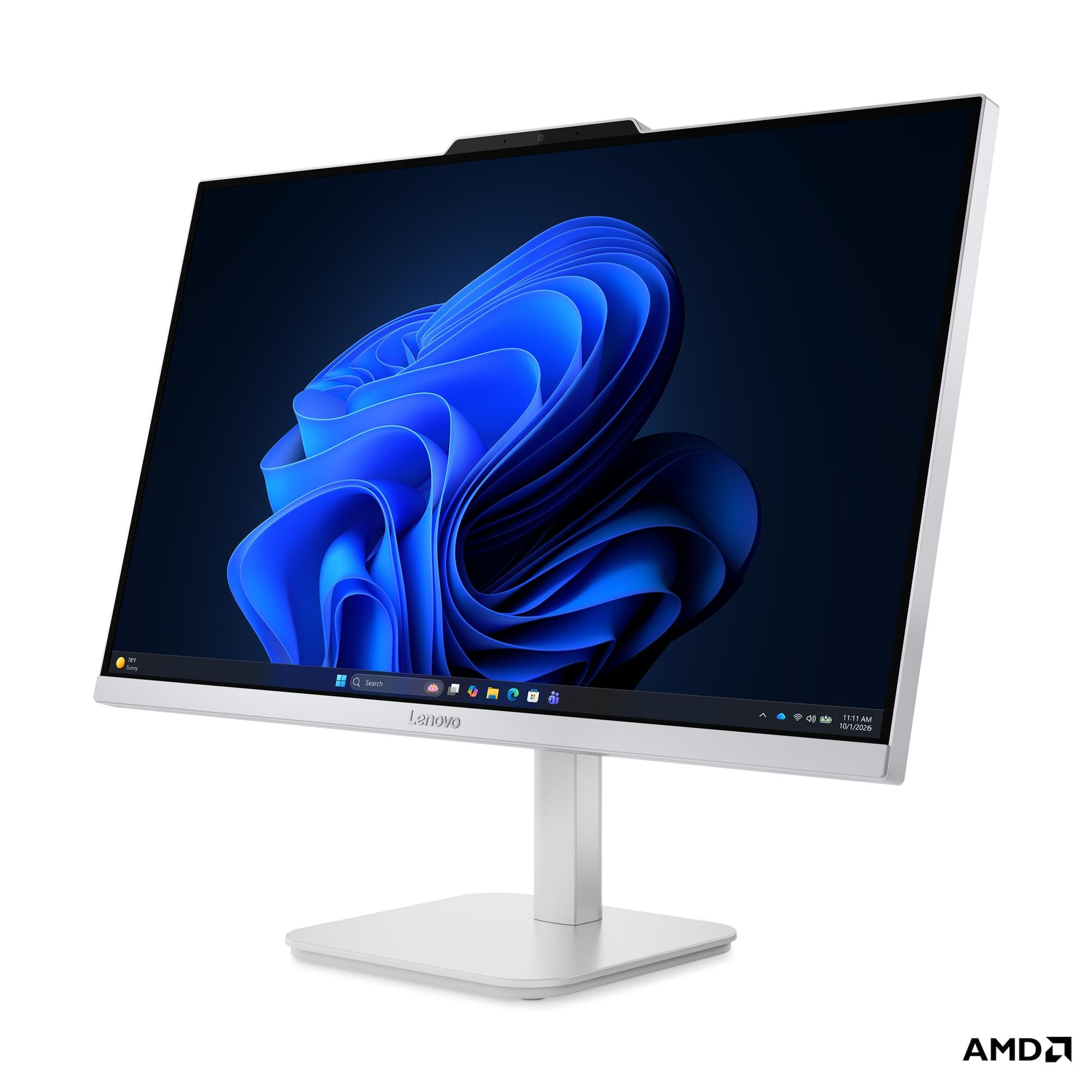 Lenovo A105 24 All-in-One | AMD Ryzen 5 40 | 8GB LPDDR5 | 512GB SSD | 23.8" FHD IPS | Wireless KB & Mouse | DOS feature 1