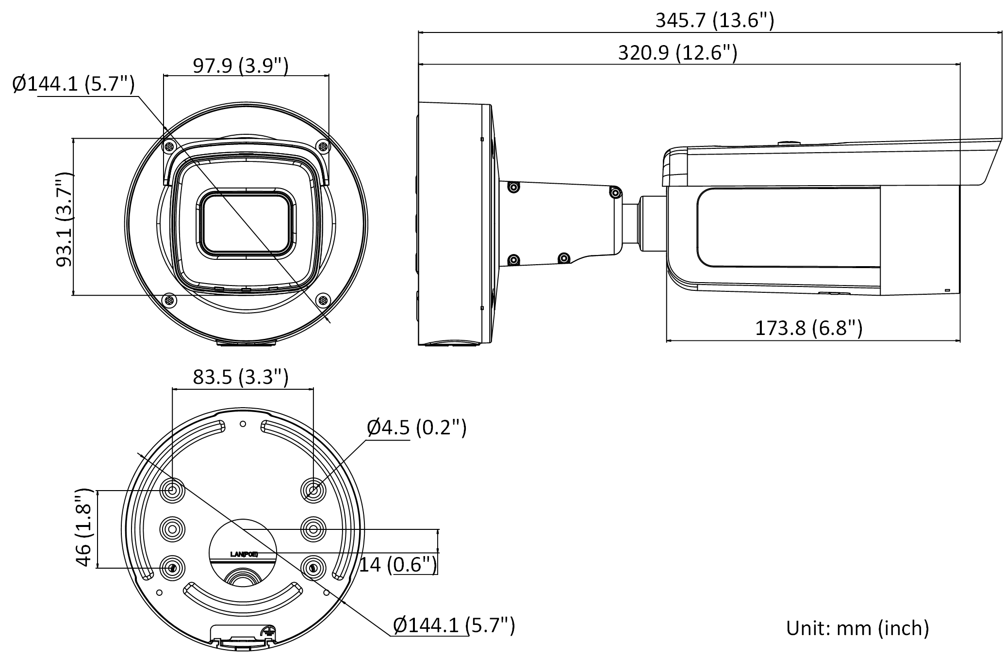 Hikvision DS-2CD3686G2-IZS 8MP AcuSense Motorized Varifocal Bullet Camera | Motorized 2.7–13.5mm | 80m Night Vision | PoE | IP66 feature 1