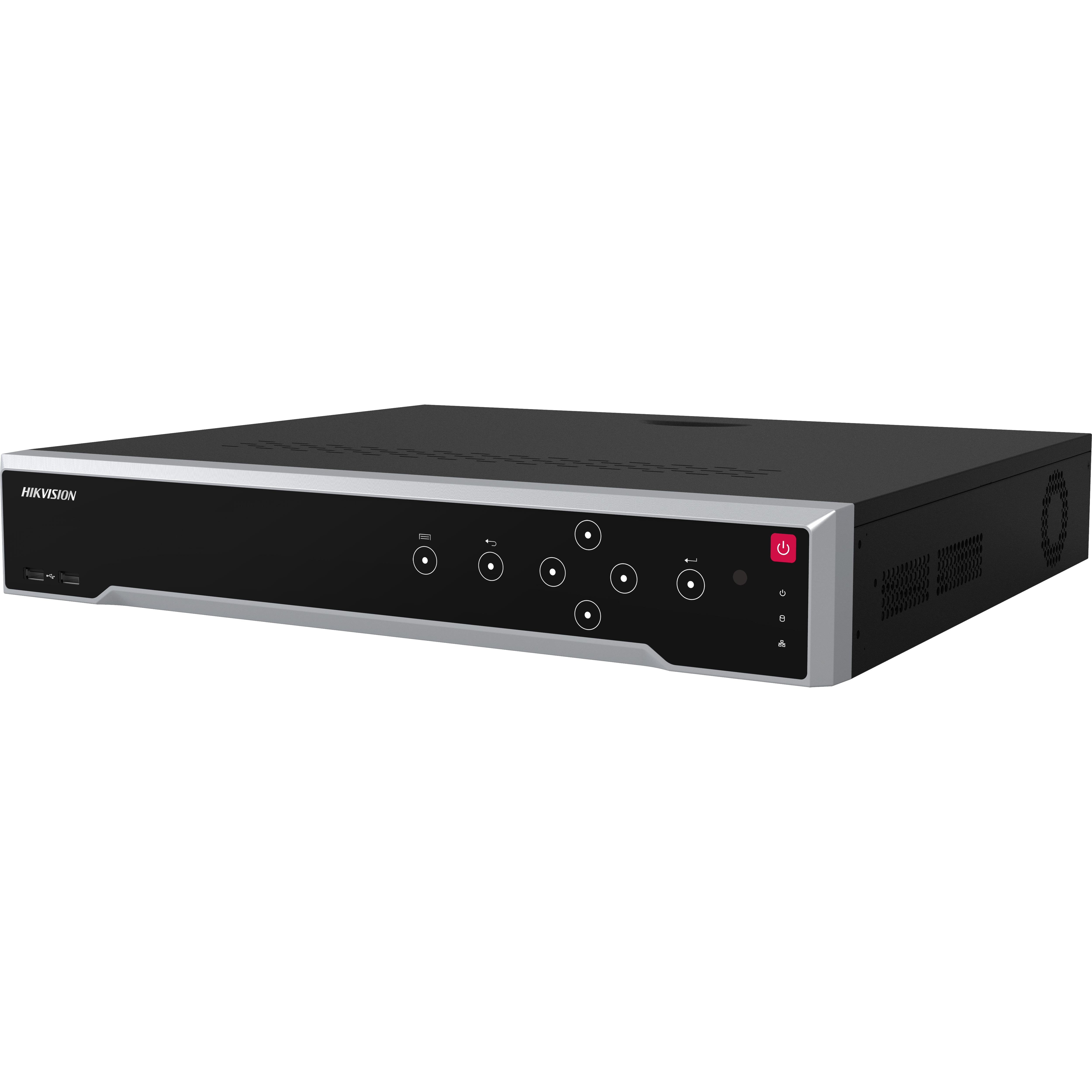 Hikvision DS-7764NI-M4 64-Channel 8K NVR (4 SATA) | 64-ch IP | 400 Mbps Incoming | 4 SATA | Up to 16TB per HDD | 8K HDMI