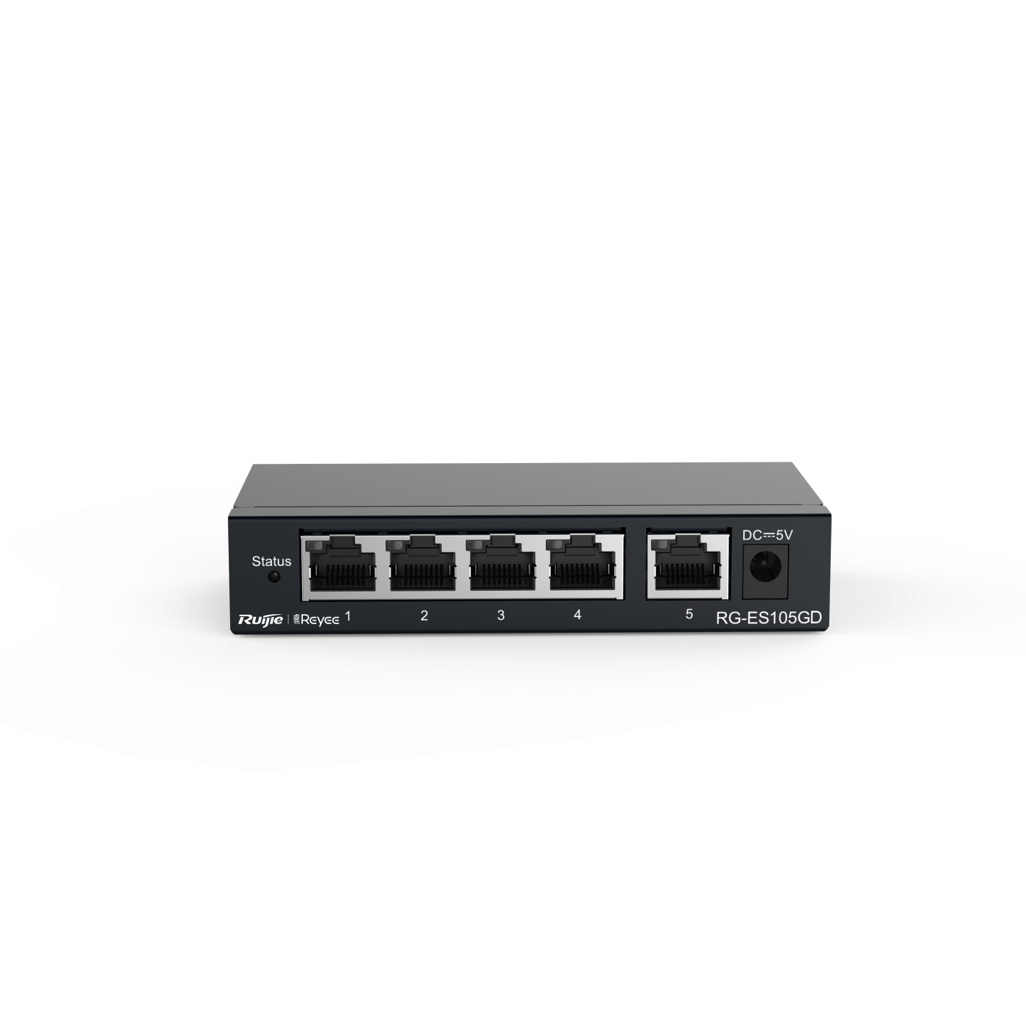 Ruijie Reyee RG-ES105GD 5-Port Gigabit Unmanaged Switch | Reyee Cloud Monitoring | Metal Case feature 1