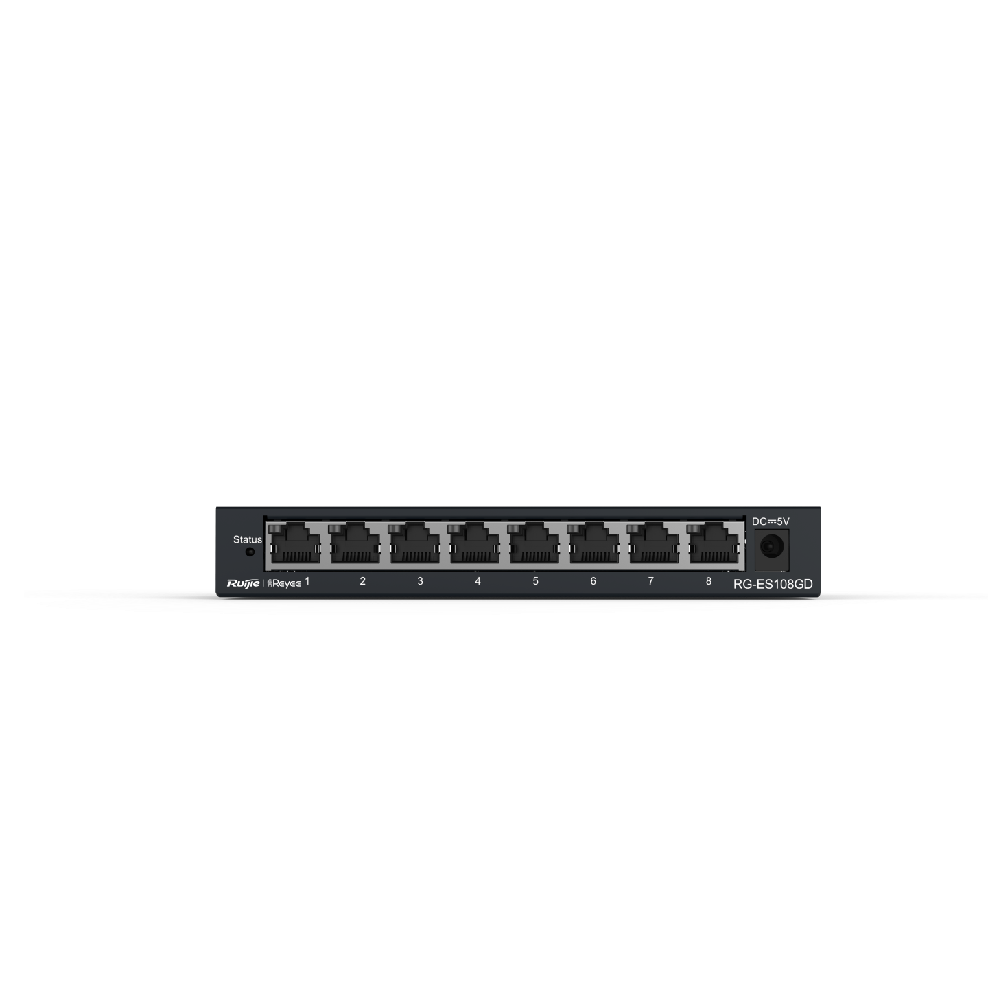 Ruijie Reyee RG-ES108GD 8-Port Gigabit Unmanaged Switch | Reyee Cloud Monitoring | Metal Case