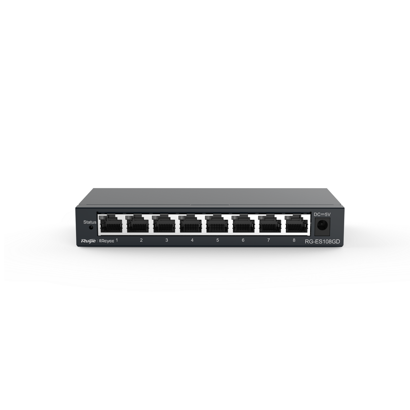 Ruijie Reyee RG-ES108GD 8-Port Gigabit Unmanaged Switch | Reyee Cloud Monitoring | Metal Case feature 1