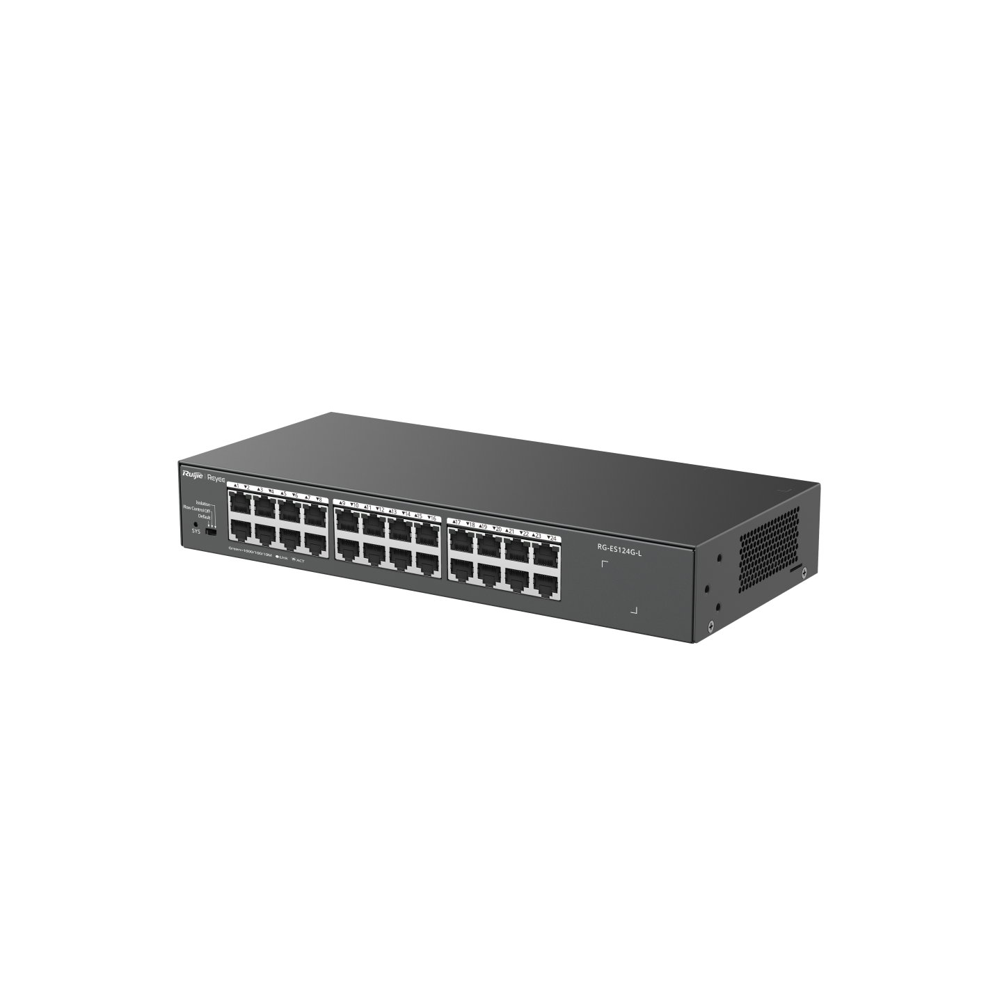 Ruijie Reyee RG-ES124G-L 24-Port Gigabit Unmanaged Switch | Reyee Cloud Monitoring | Metal Case feature 2