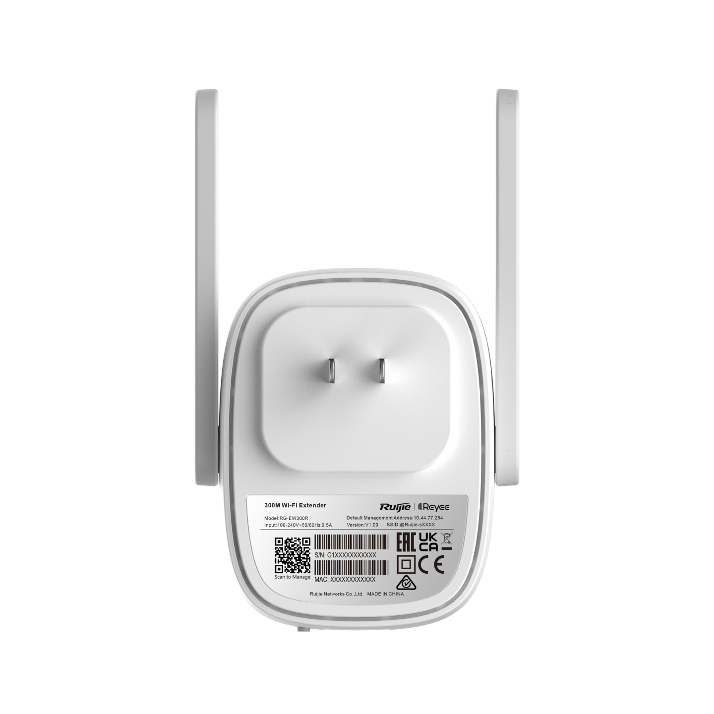 Ruijie Reyee RG-EW300R Wi-Fi 4 Wi-Fi Extender feature 3