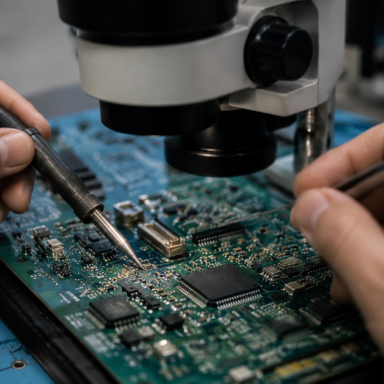 Diagnóstico de una placa electrónica