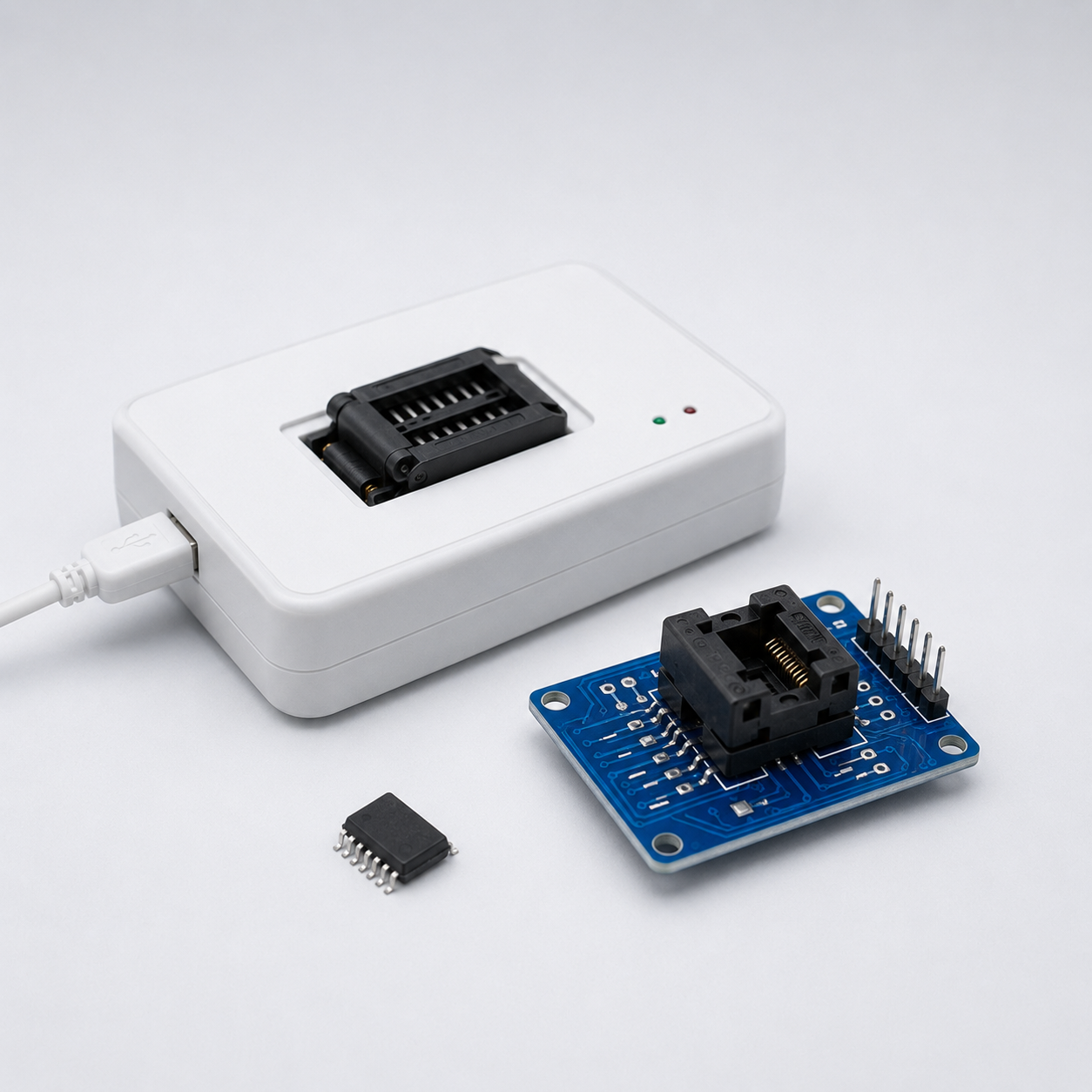 Programador y memoria EEPROM I2C