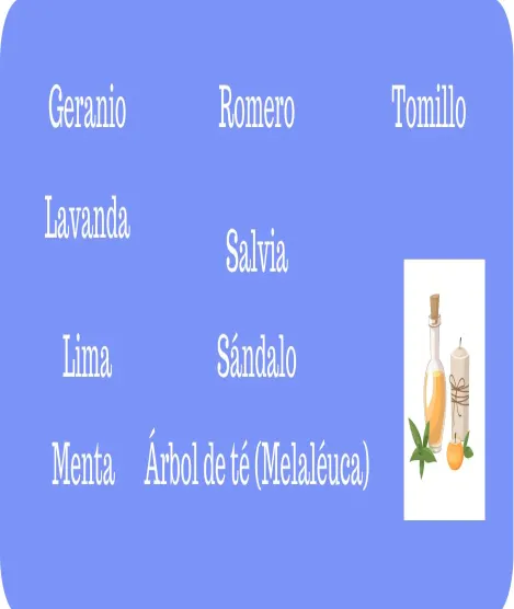 Aceites esenciales