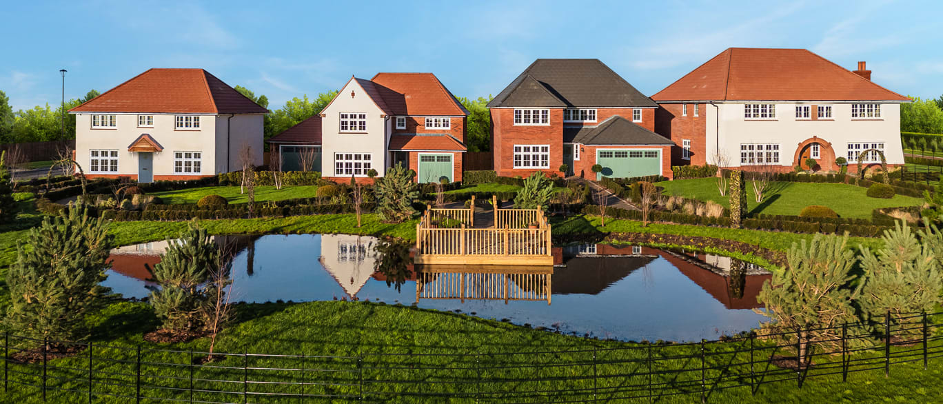 Roman Green Kings Moat Garden Village