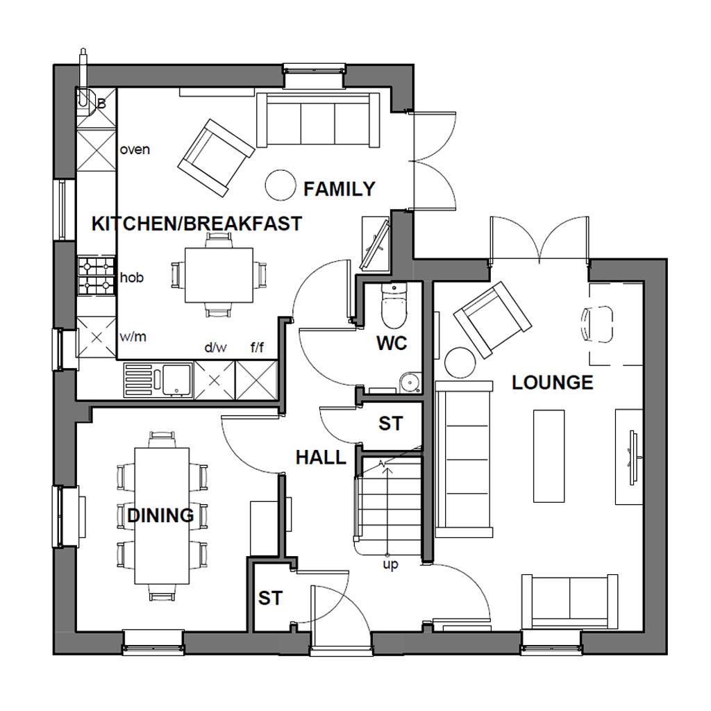 Alderney floorplan