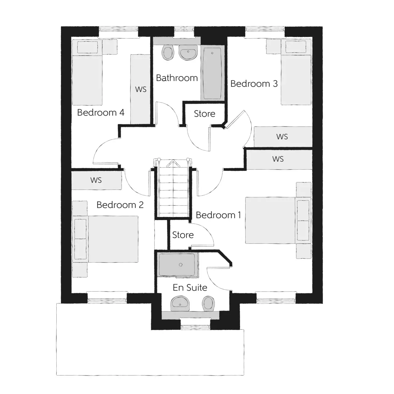 The Farrier floorplan