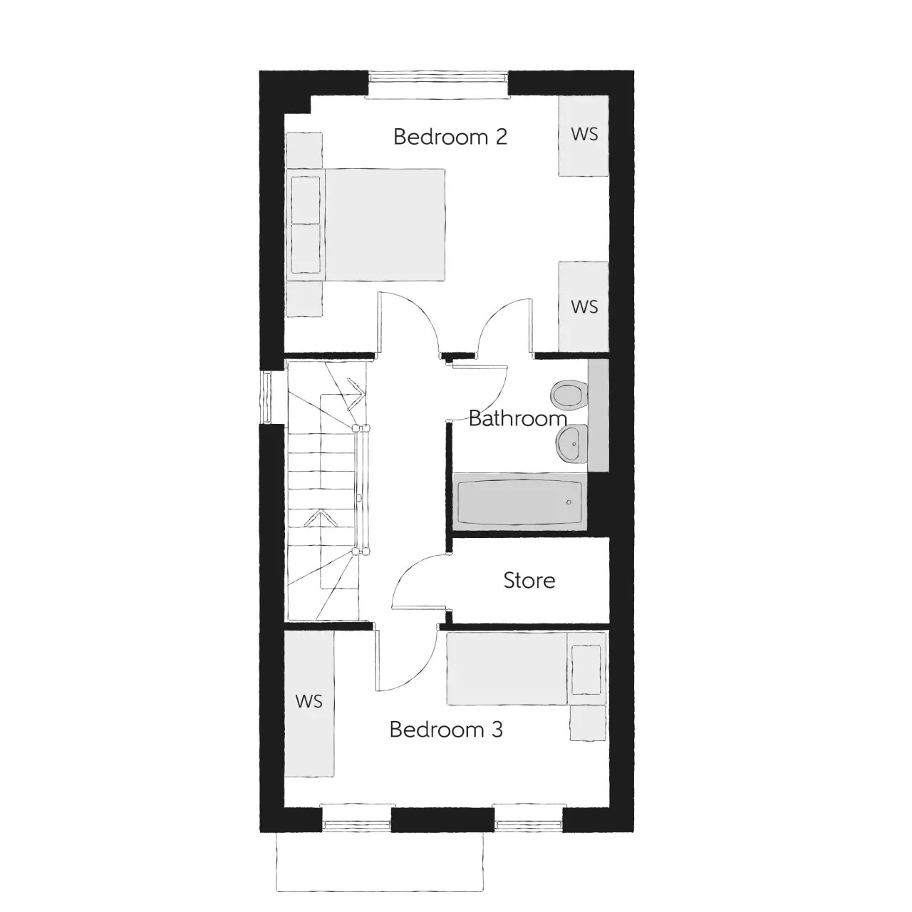 The Fletcher floorplan