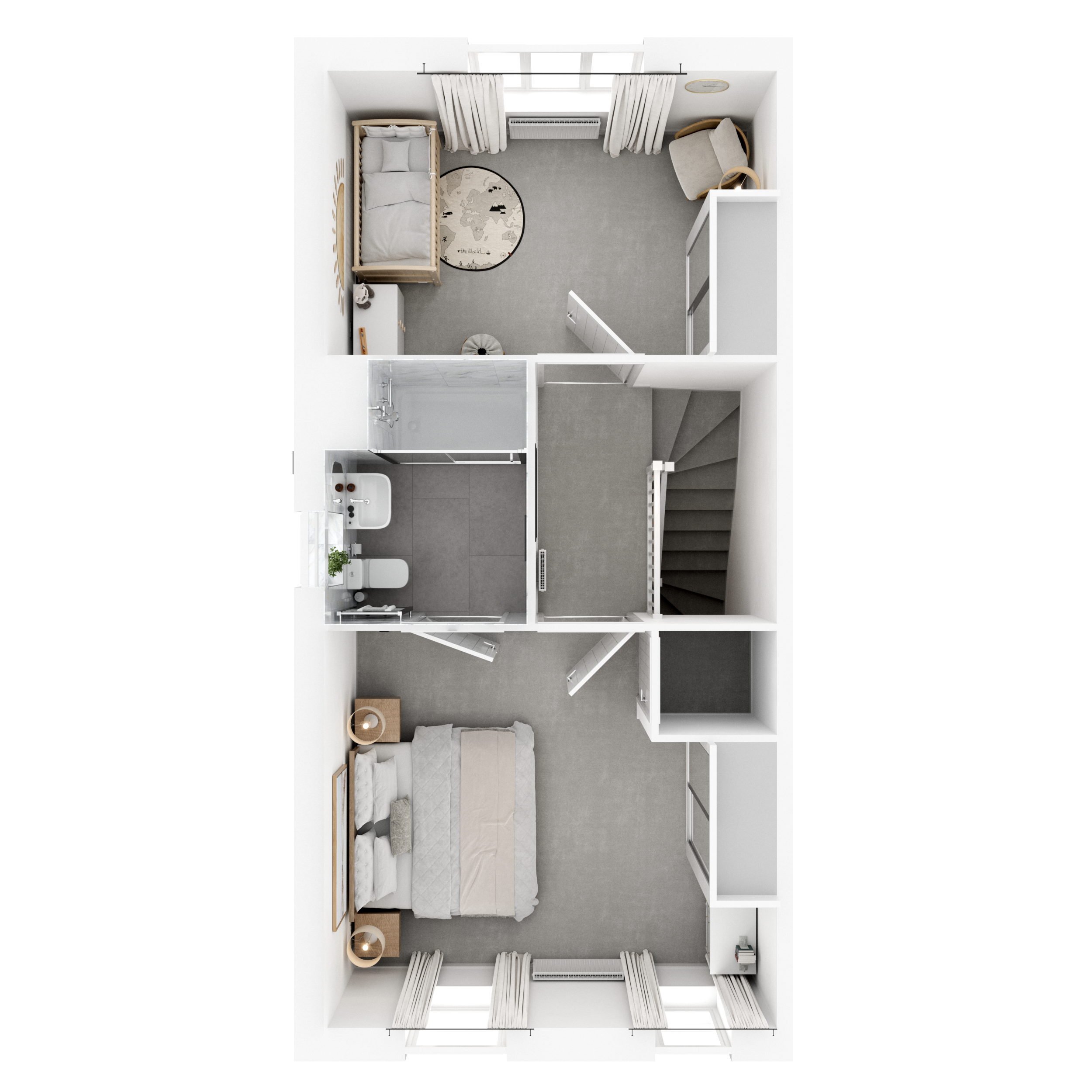 The Ashdown floorplan