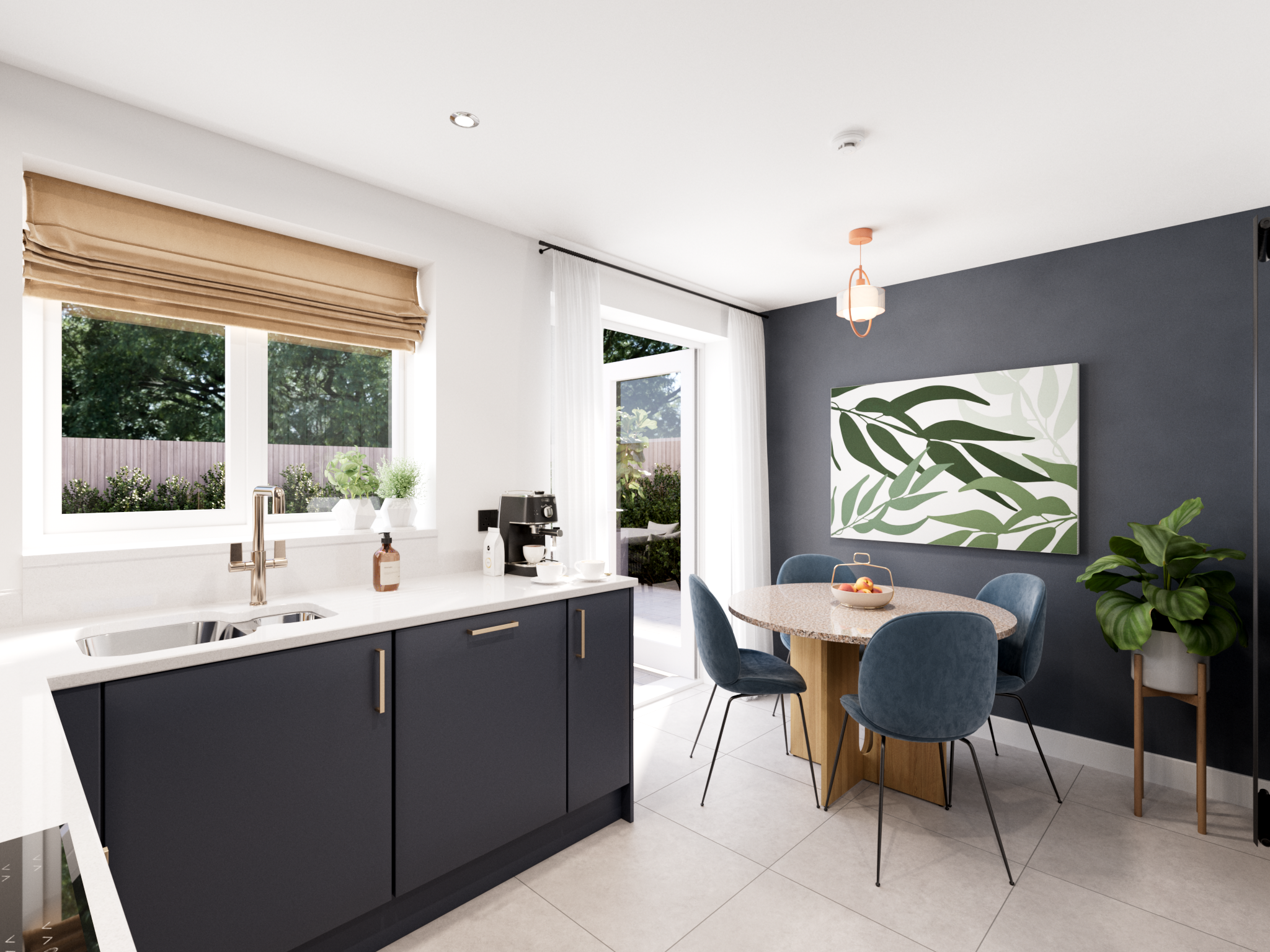 The Braunton interior