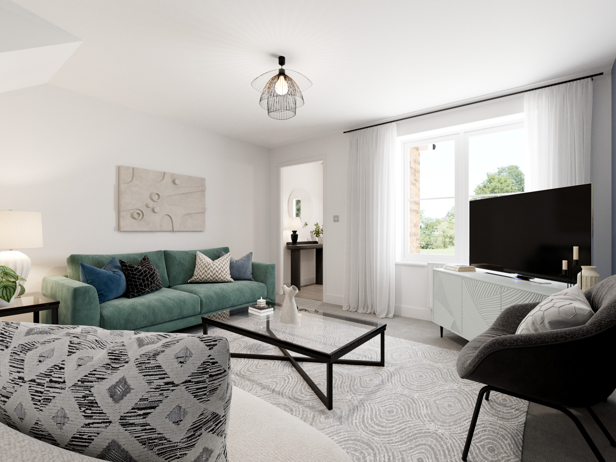 The Braunton interior