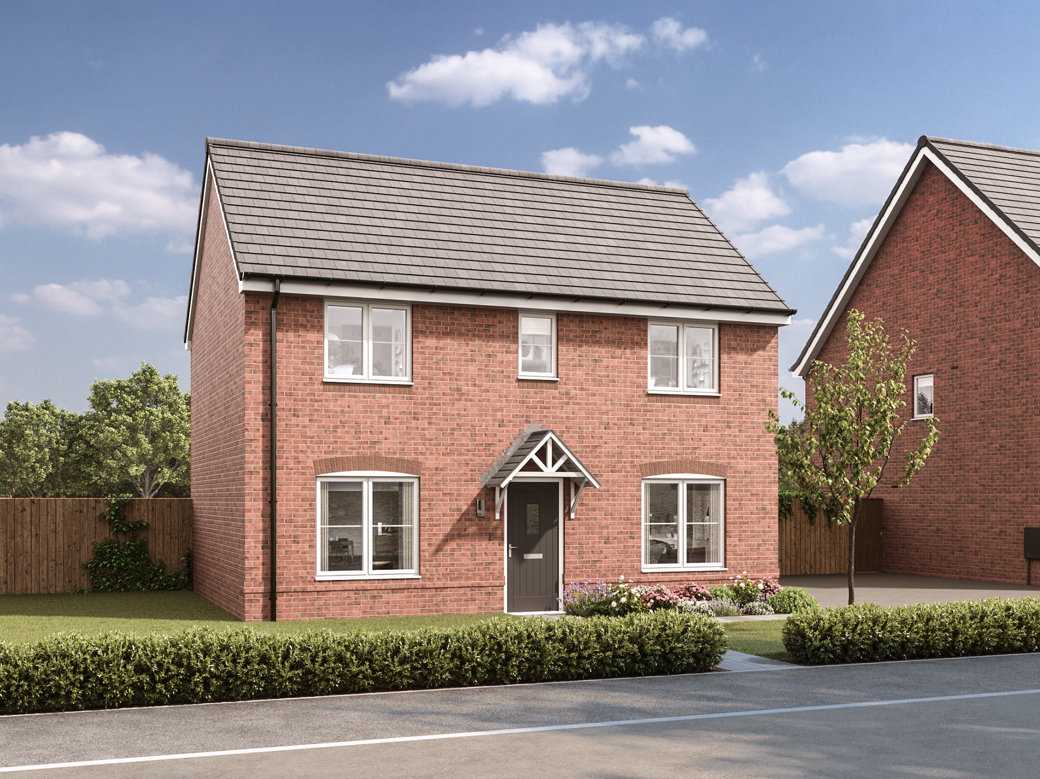 The Charnwood by Persimmon Homes — exterior