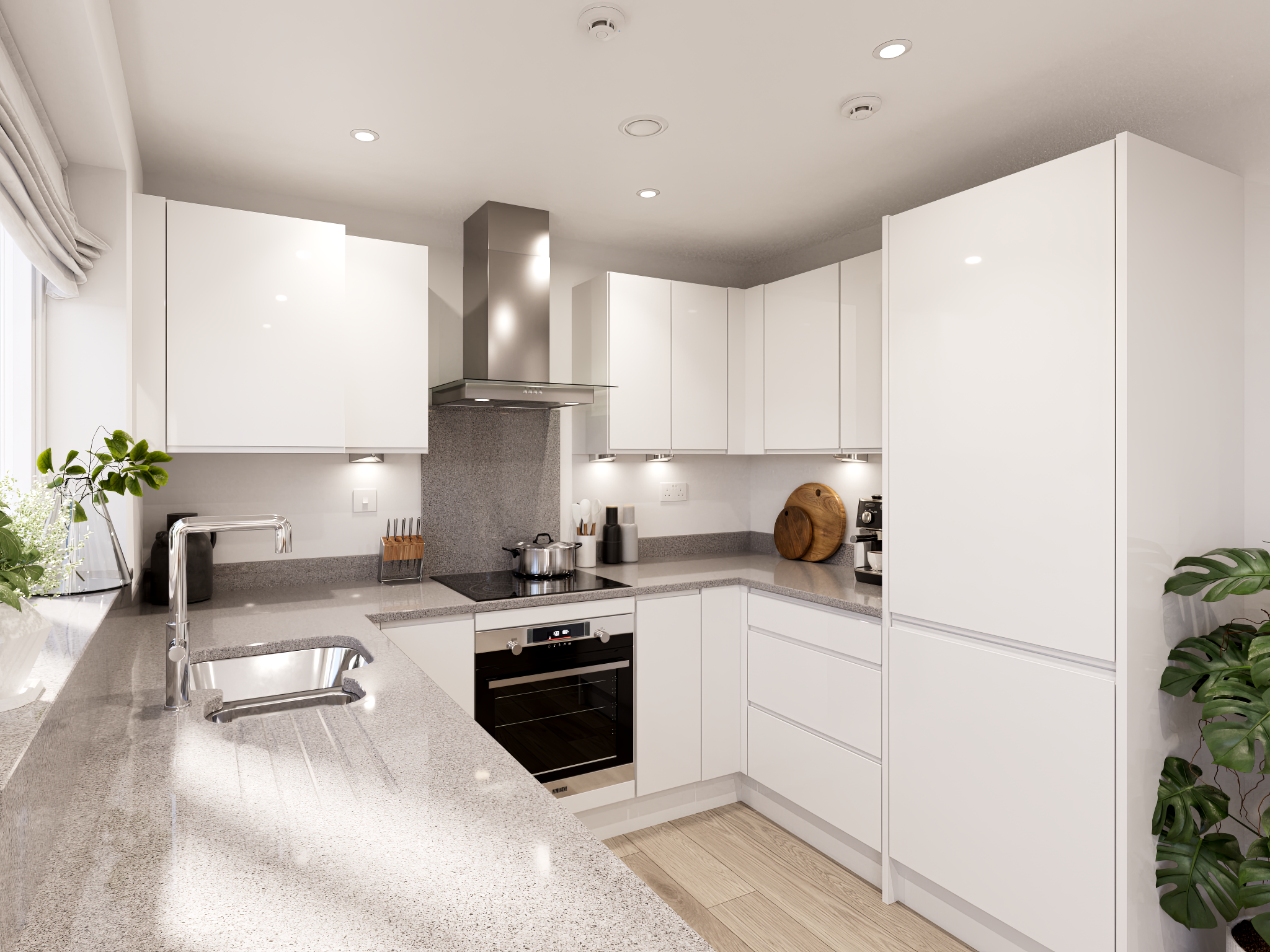 The Galloway interior