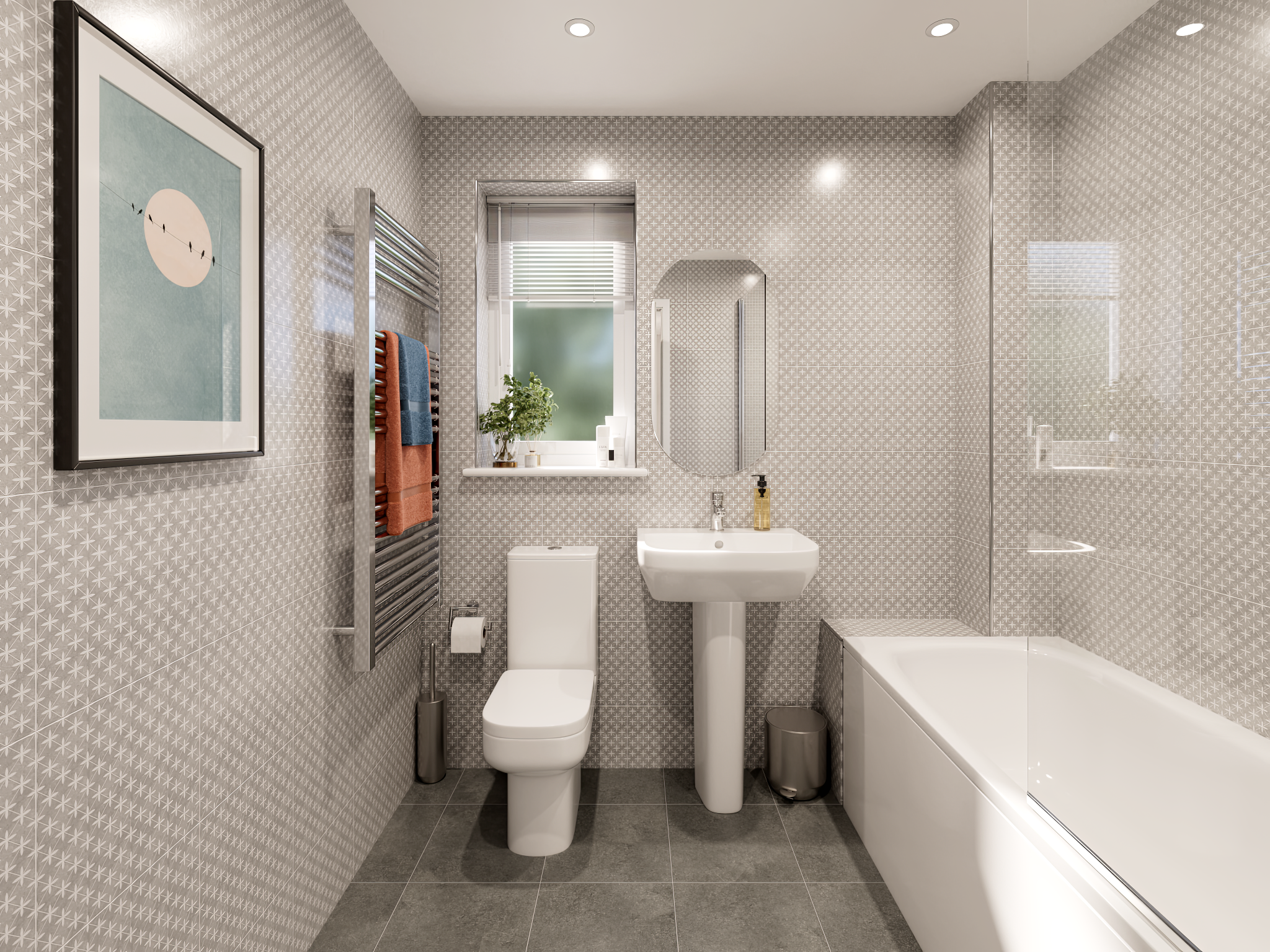 The Galloway interior