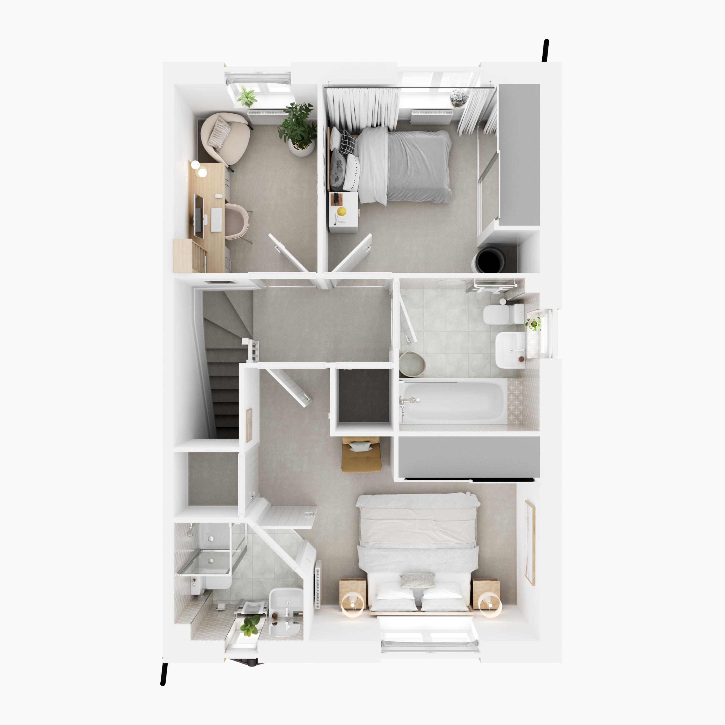 The Danbury floorplan