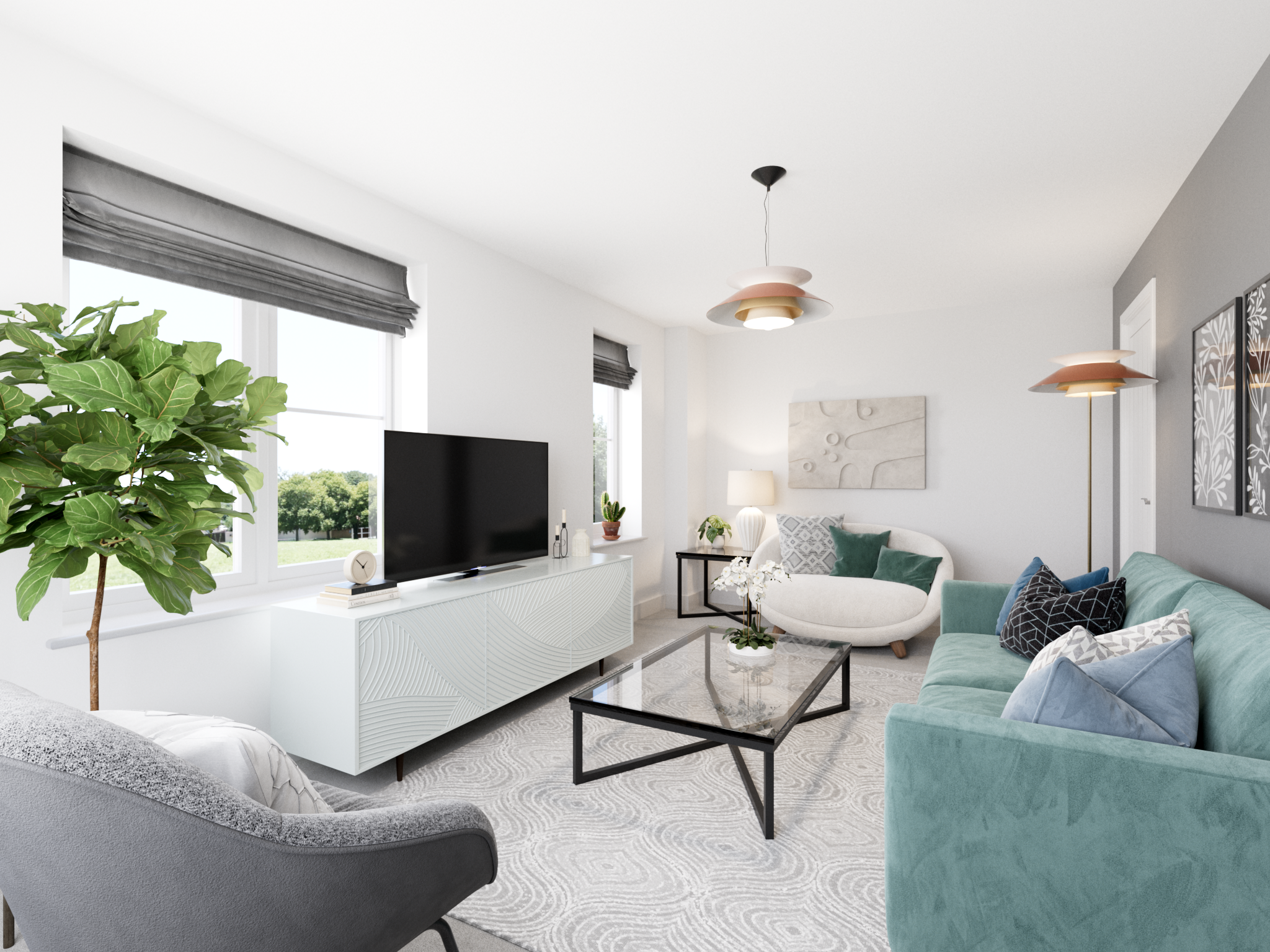 The Deepdale interior