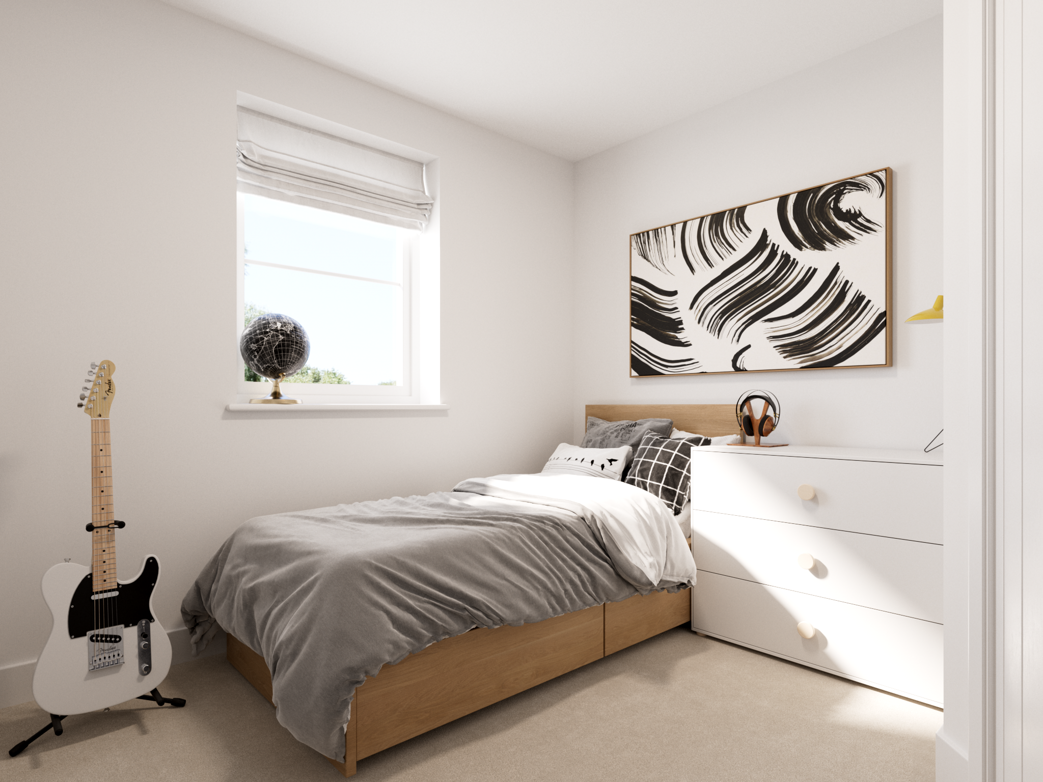 The Barndale interior