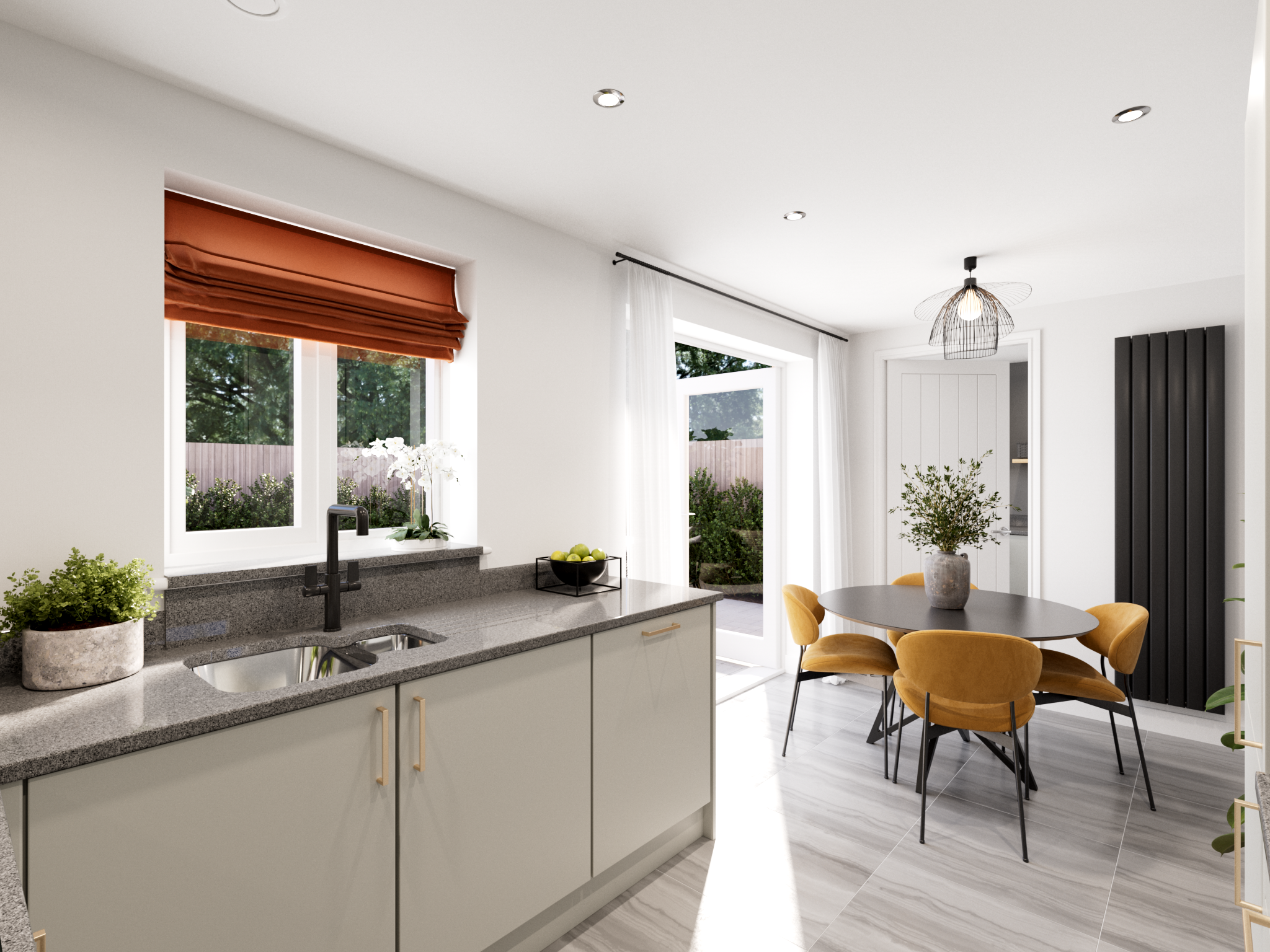 The Barndale interior