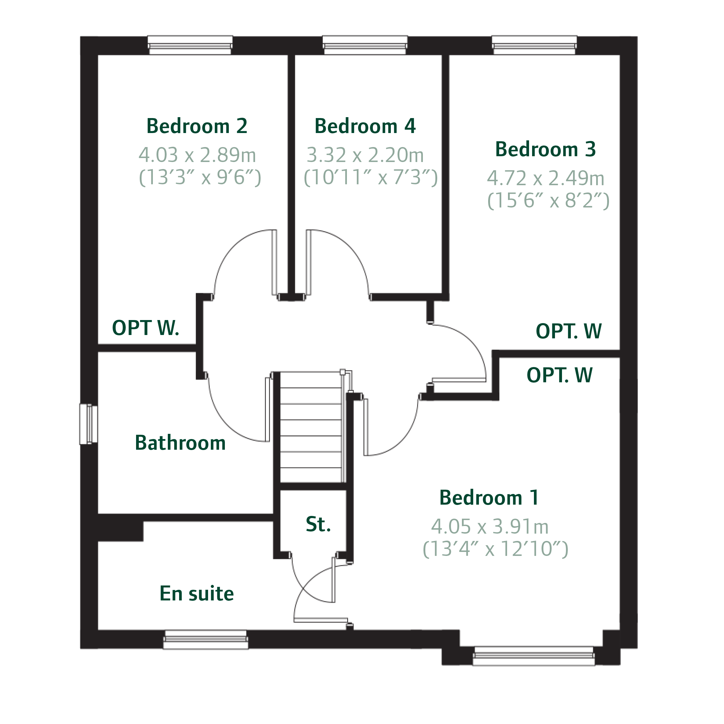 The Balerno floorplan