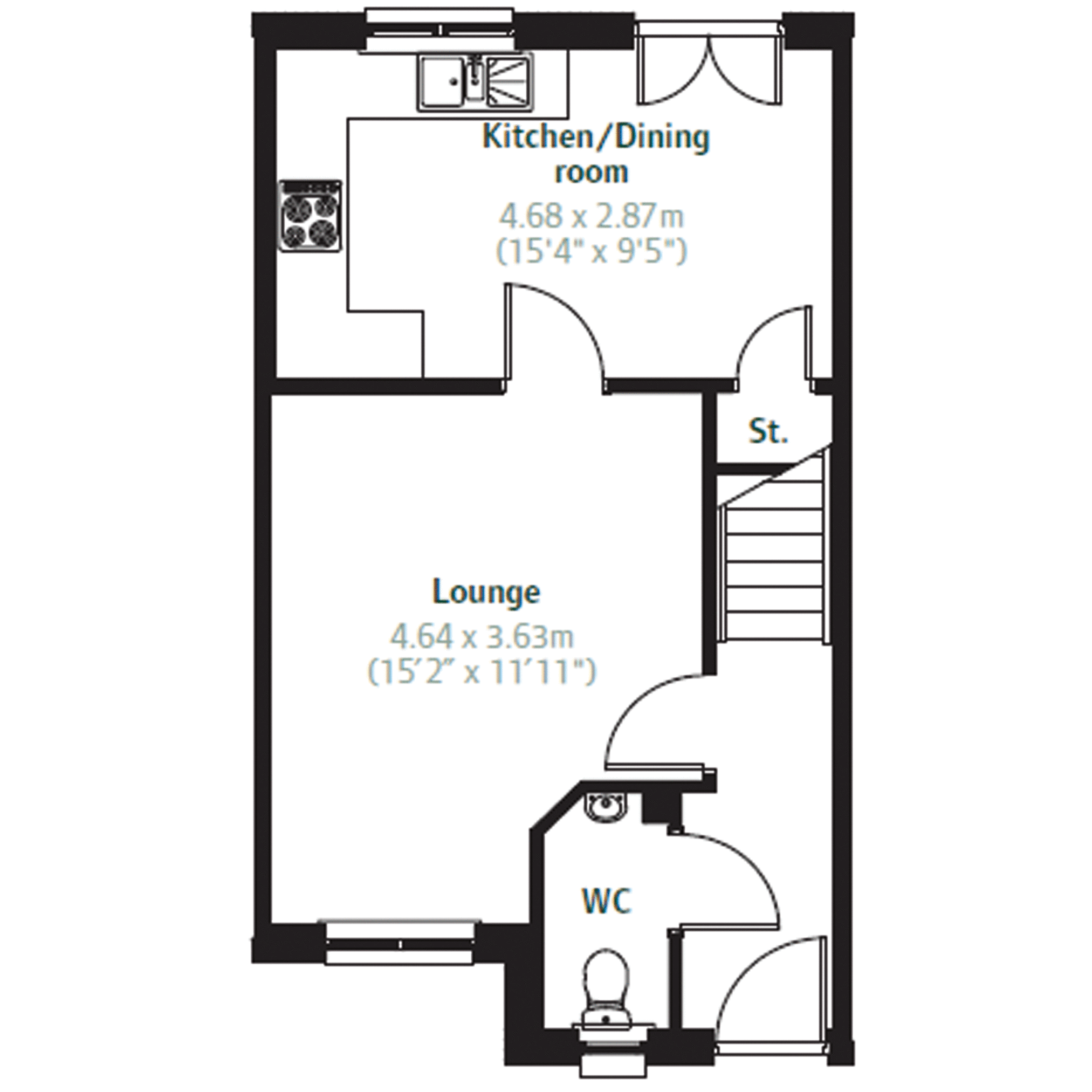 The Newmore floorplan