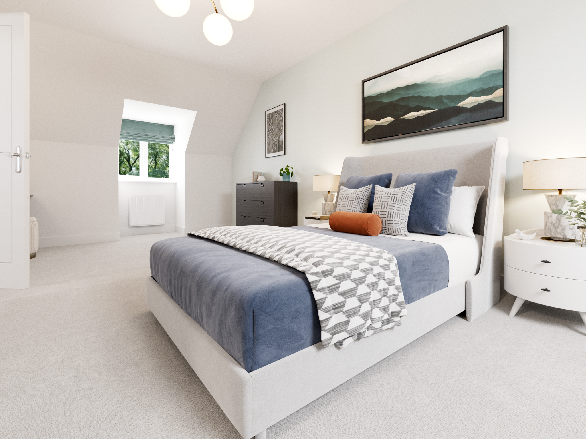 The Wychwood bedroom